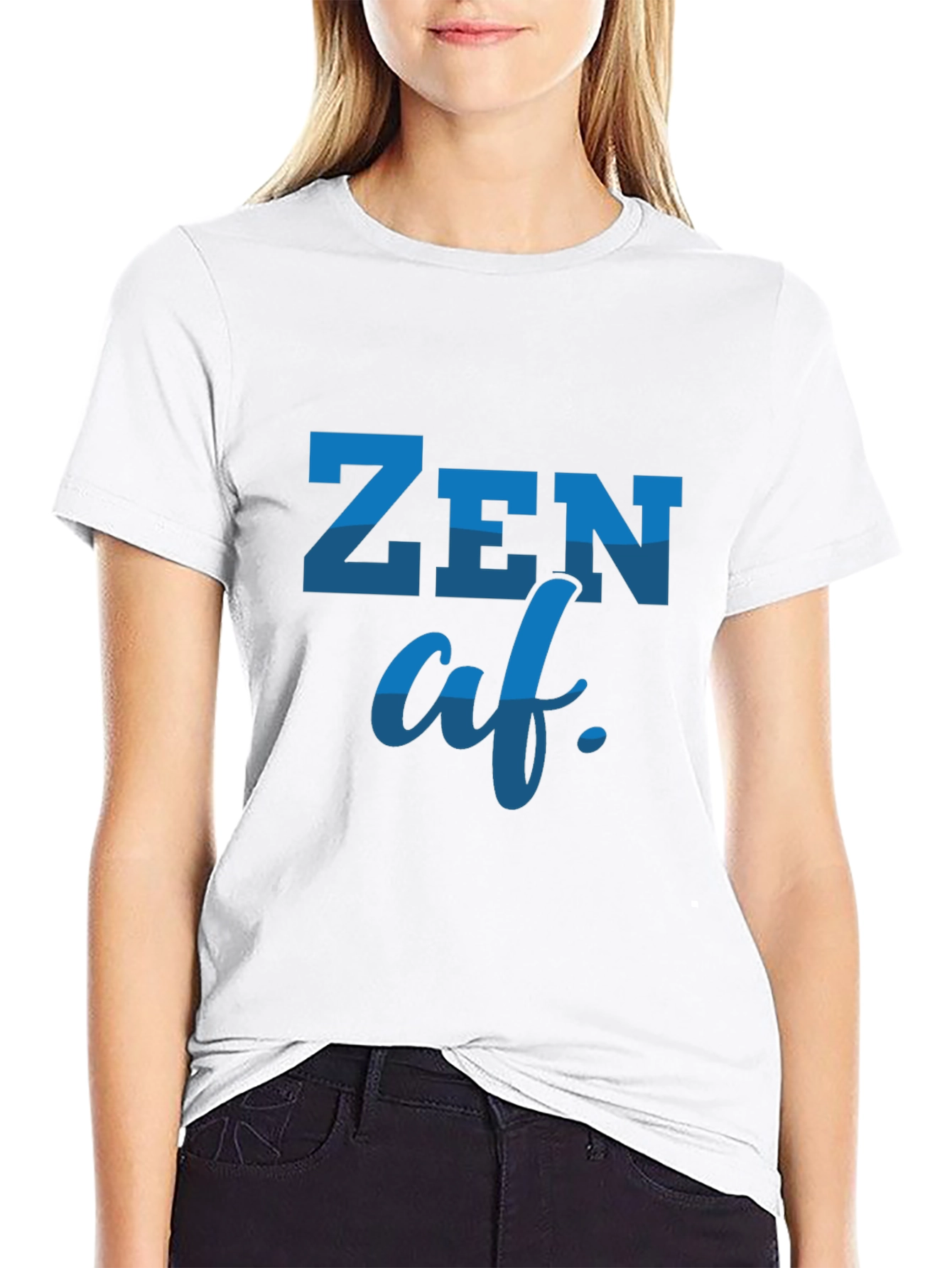 Zen AF Graphic Tee - Comfortable Casual Wear