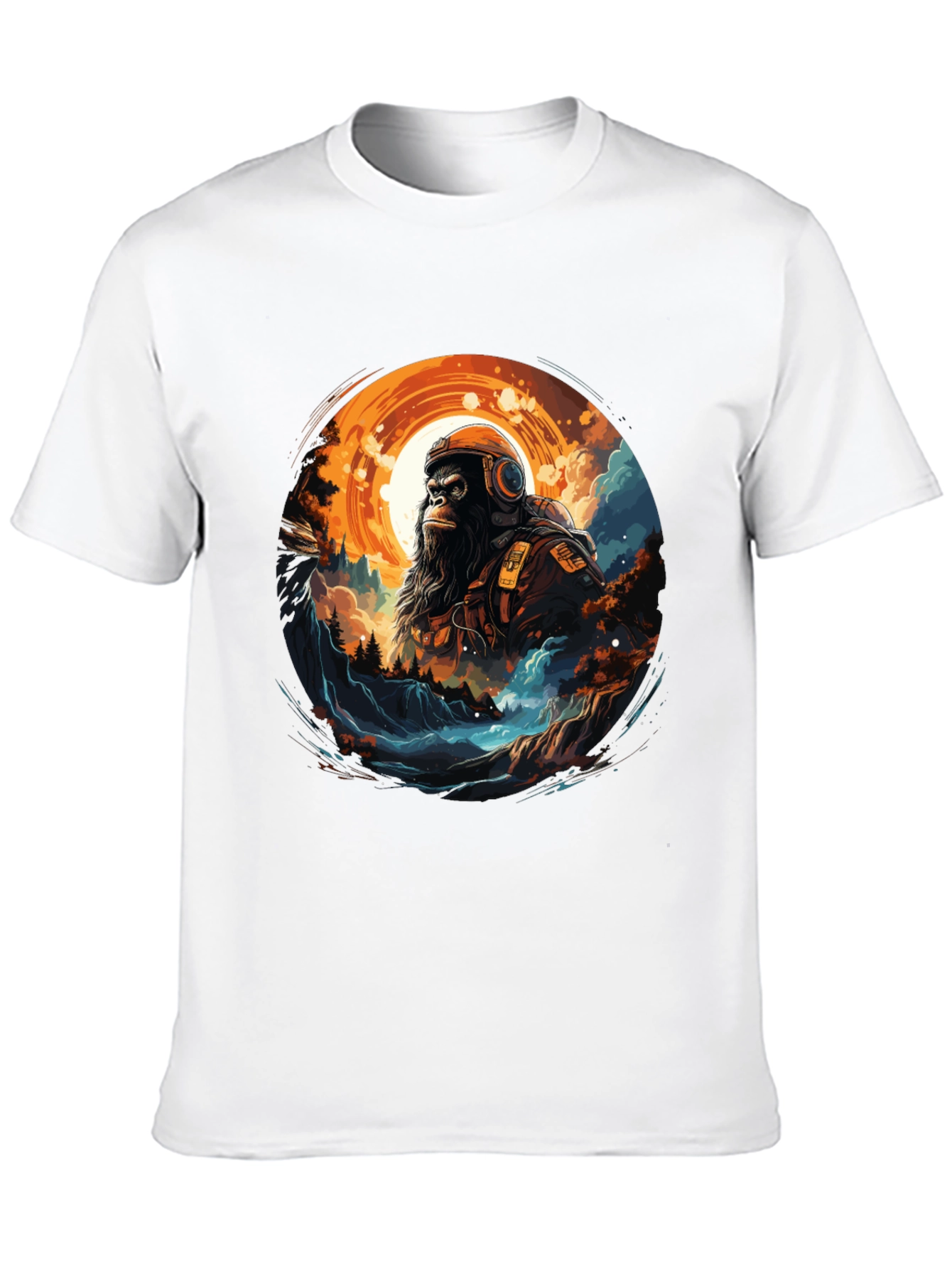 Astronaut Gorilla Graphic Tee