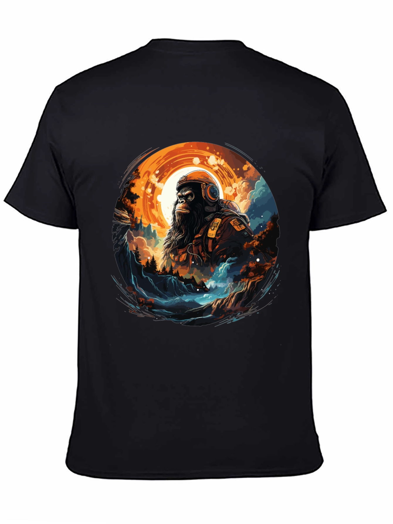 Astronaut Gorilla Graphic Tee