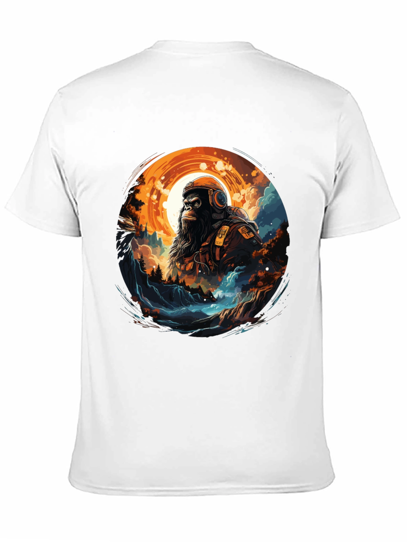 Astronaut Gorilla Graphic Tee