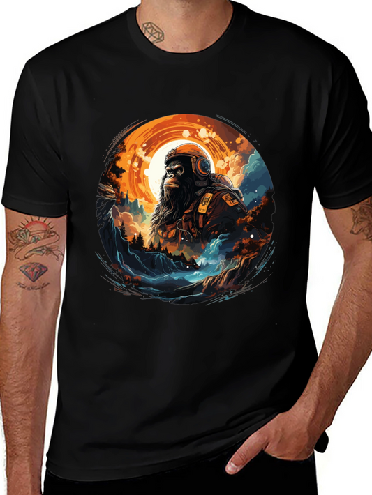 Astronaut Gorilla Graphic Tee