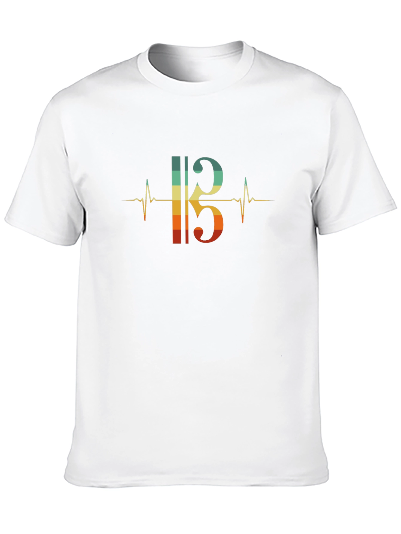 Retro Music Heartbeat T-Shirt
