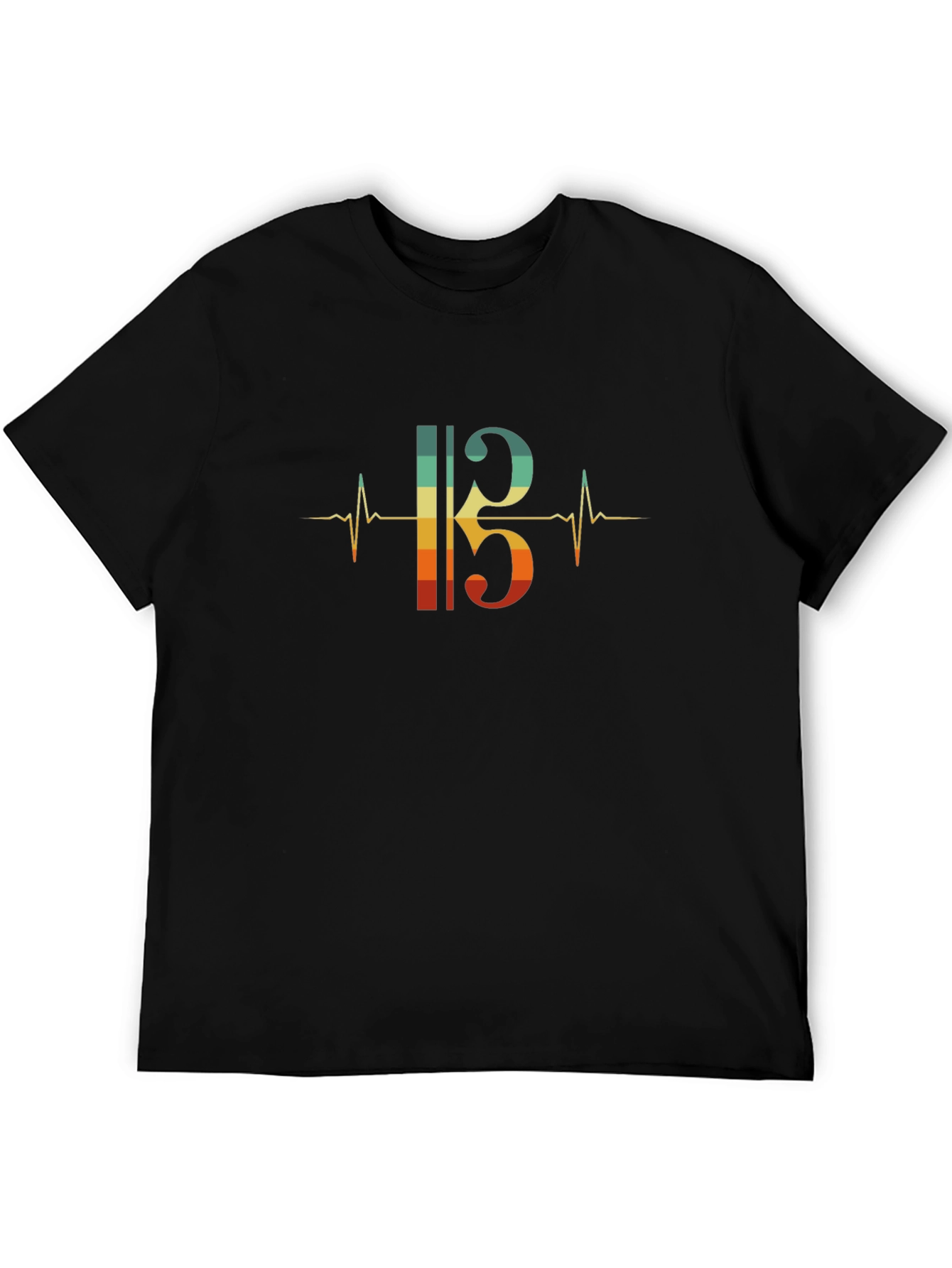 Retro Music Heartbeat T-Shirt