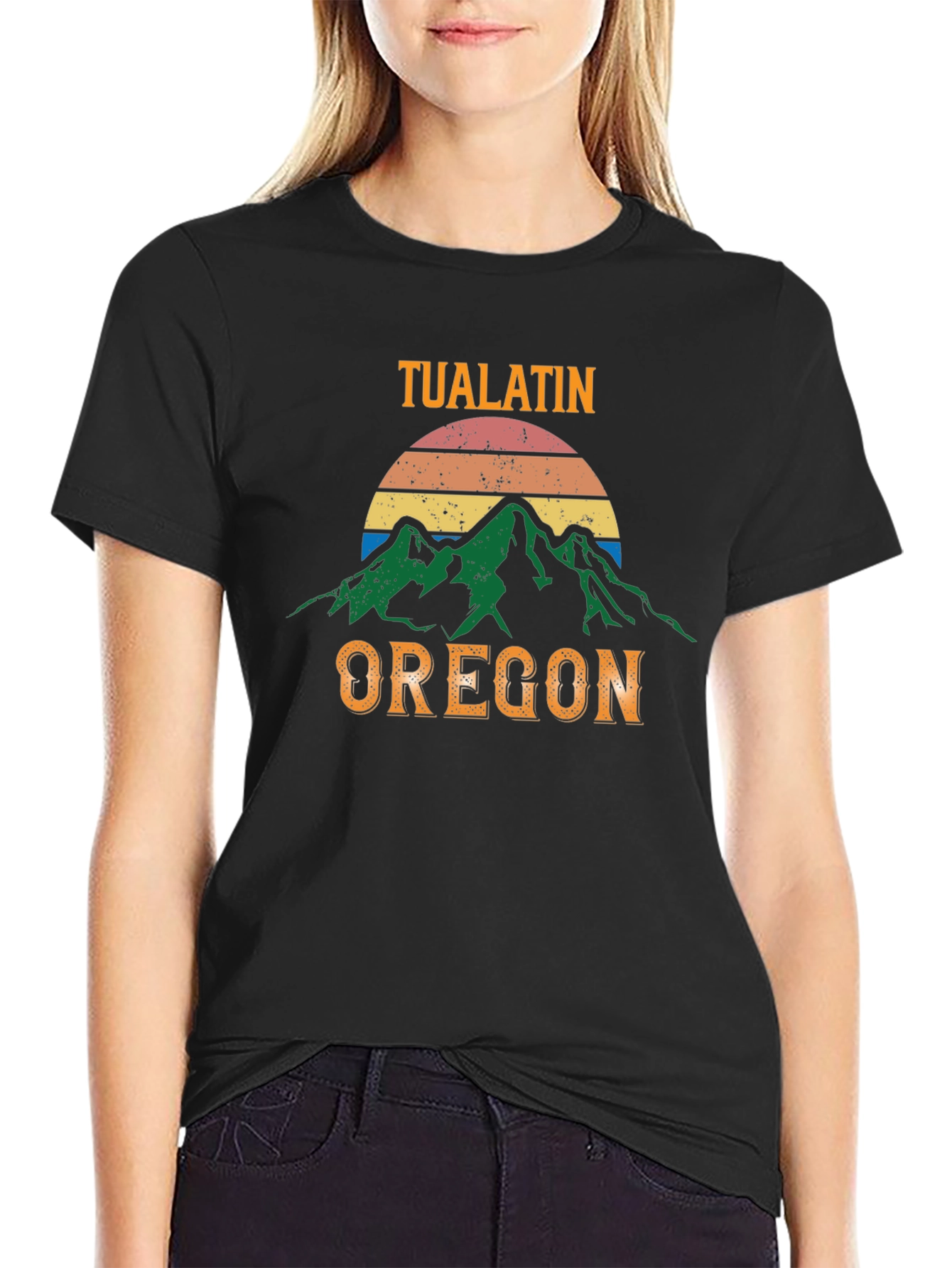 Tualatin Oregon Retro Graphic Tee
