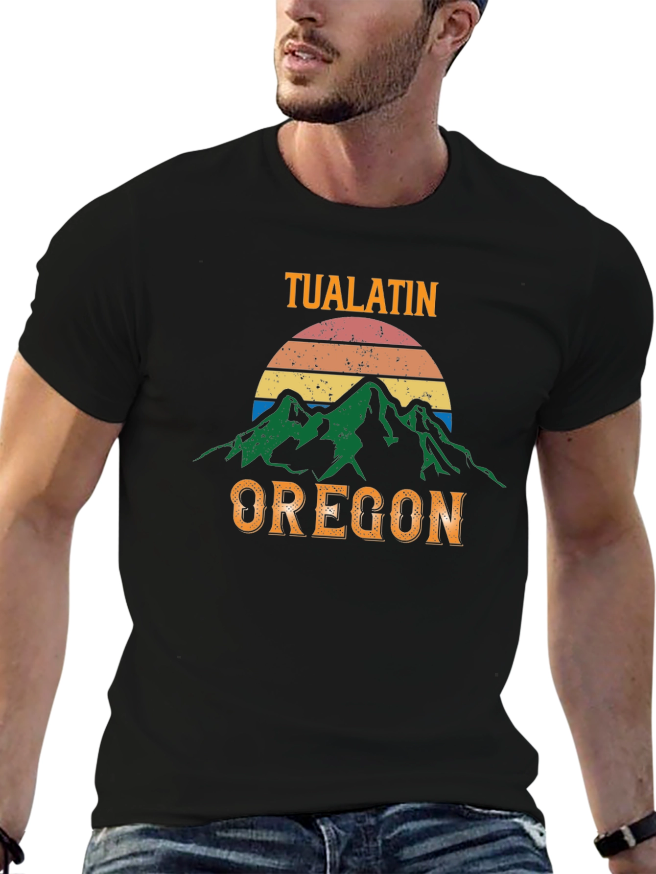 Tualatin Oregon Retro Graphic Tee