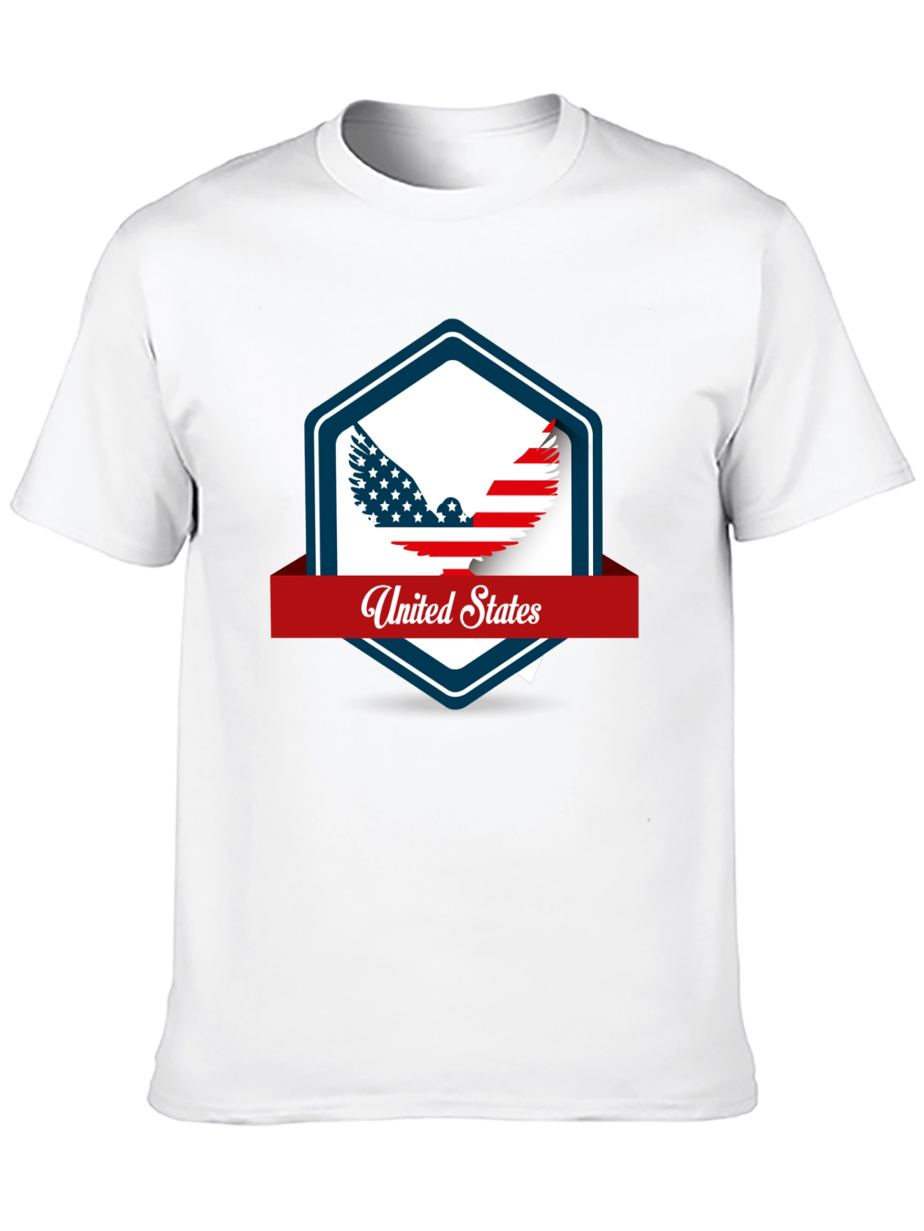 United States Eagle Graphic Black T-Shirt