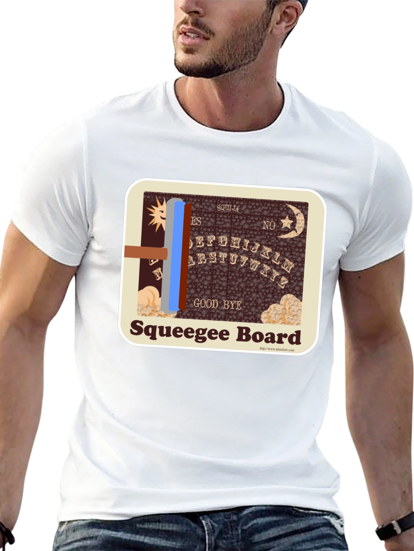 Squeegee Board T-Shirt: Spirit Game Tee
