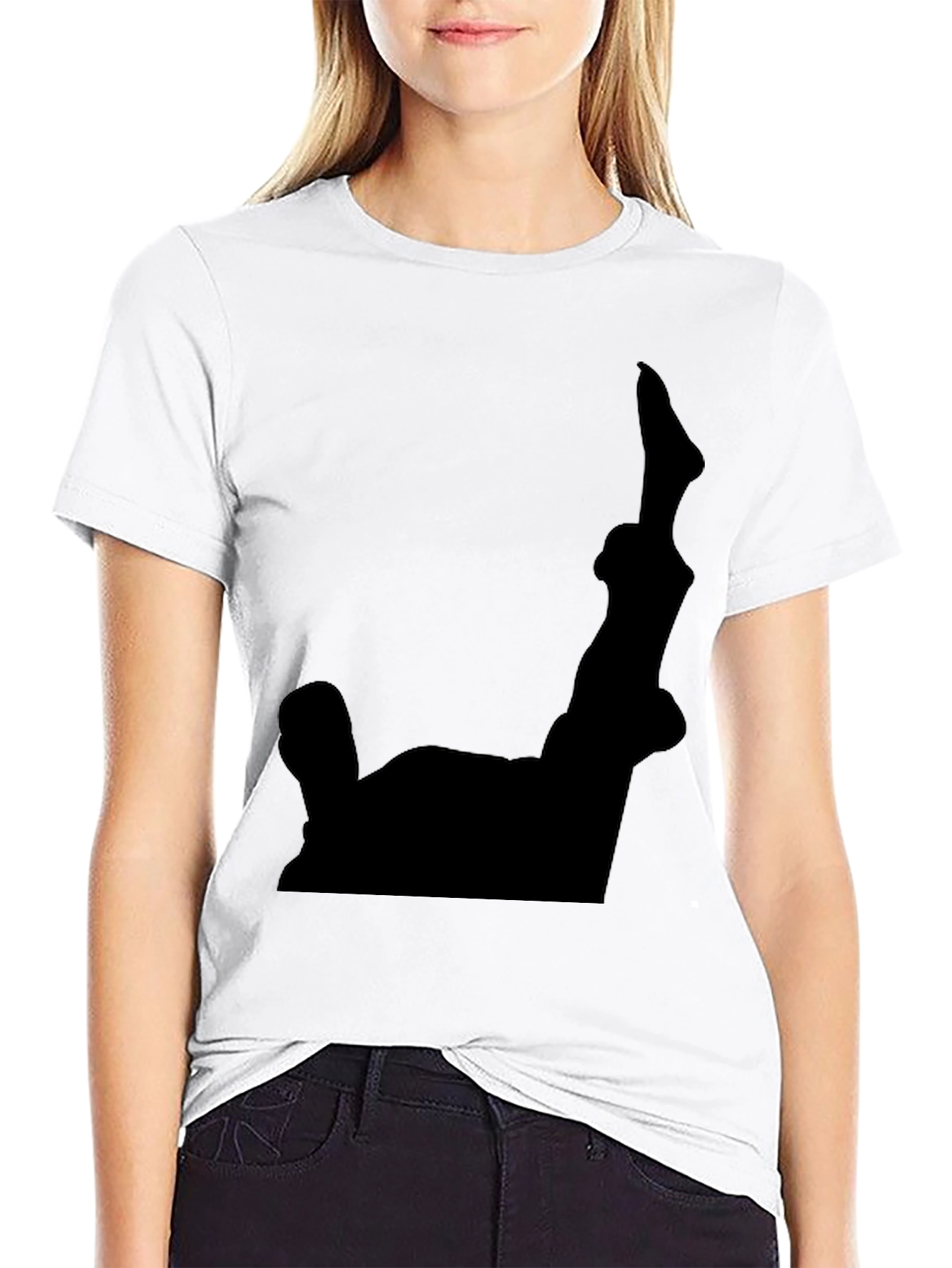 Black Graphic Tee - Statue of Liberty