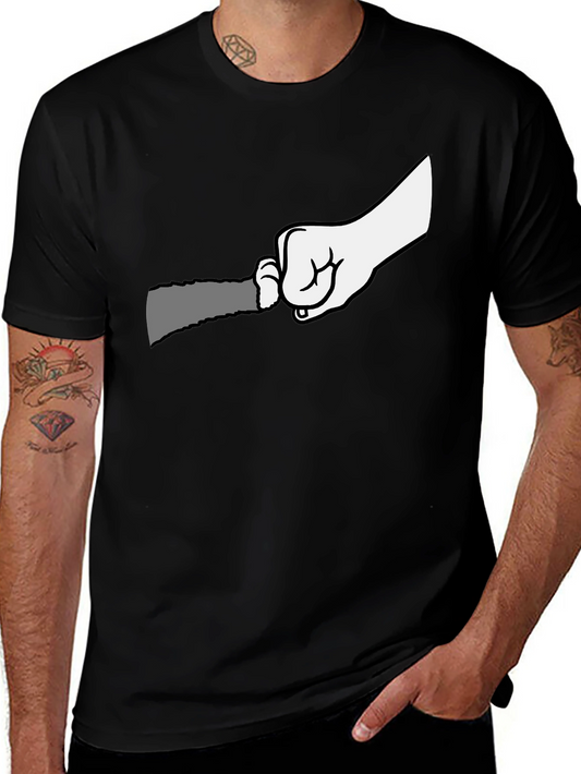 Graphic T-Shirt: Hand Holding Grater Funny Cooking Tee