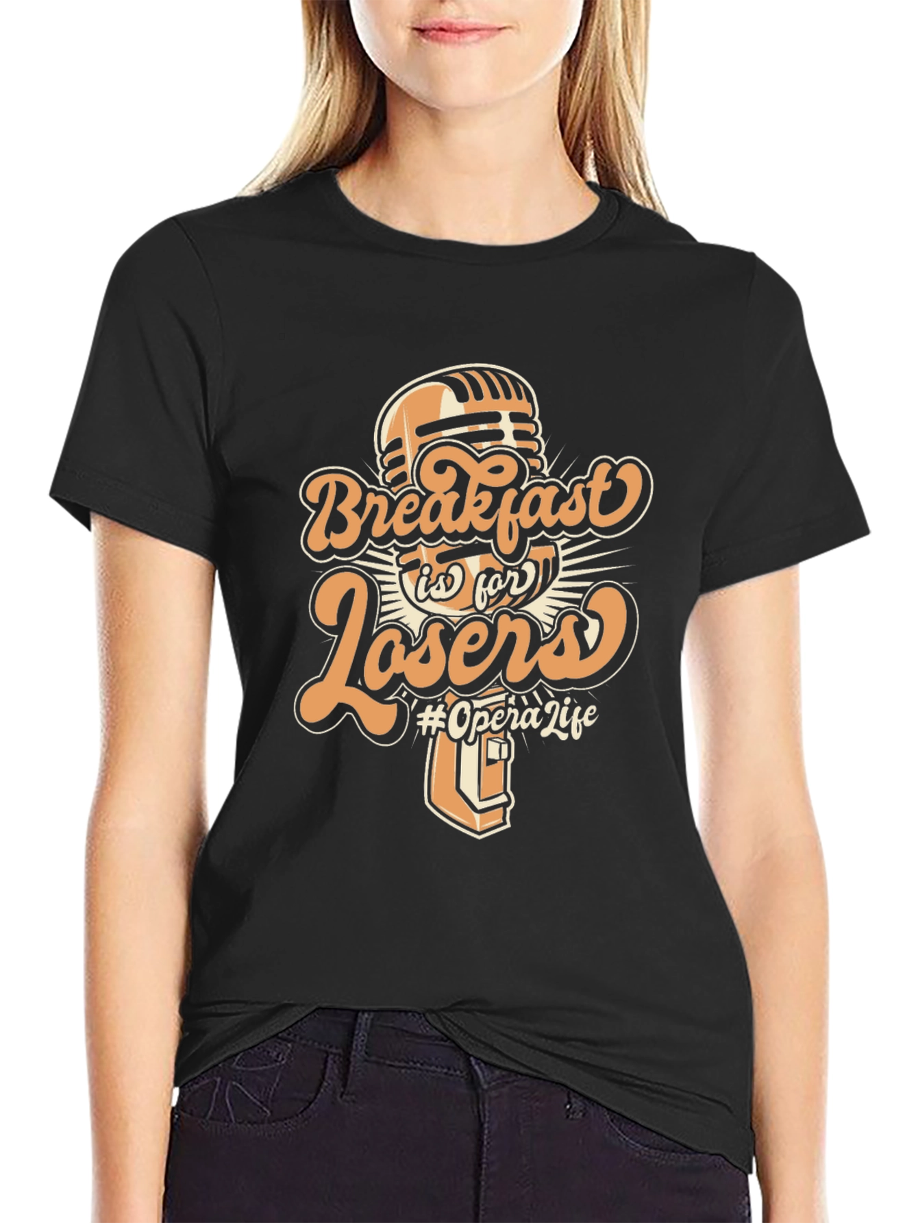 Breakfast is for Losers Graphic Tee