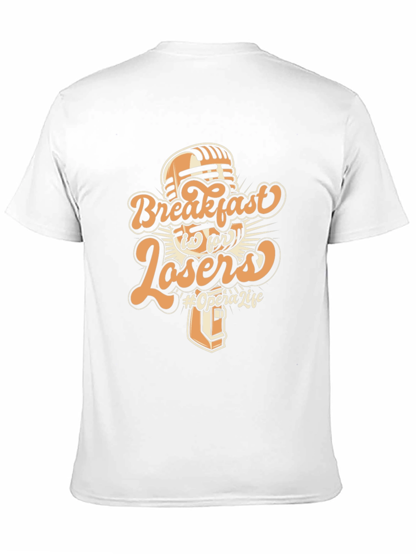 Breakfast is for Losers Graphic Tee