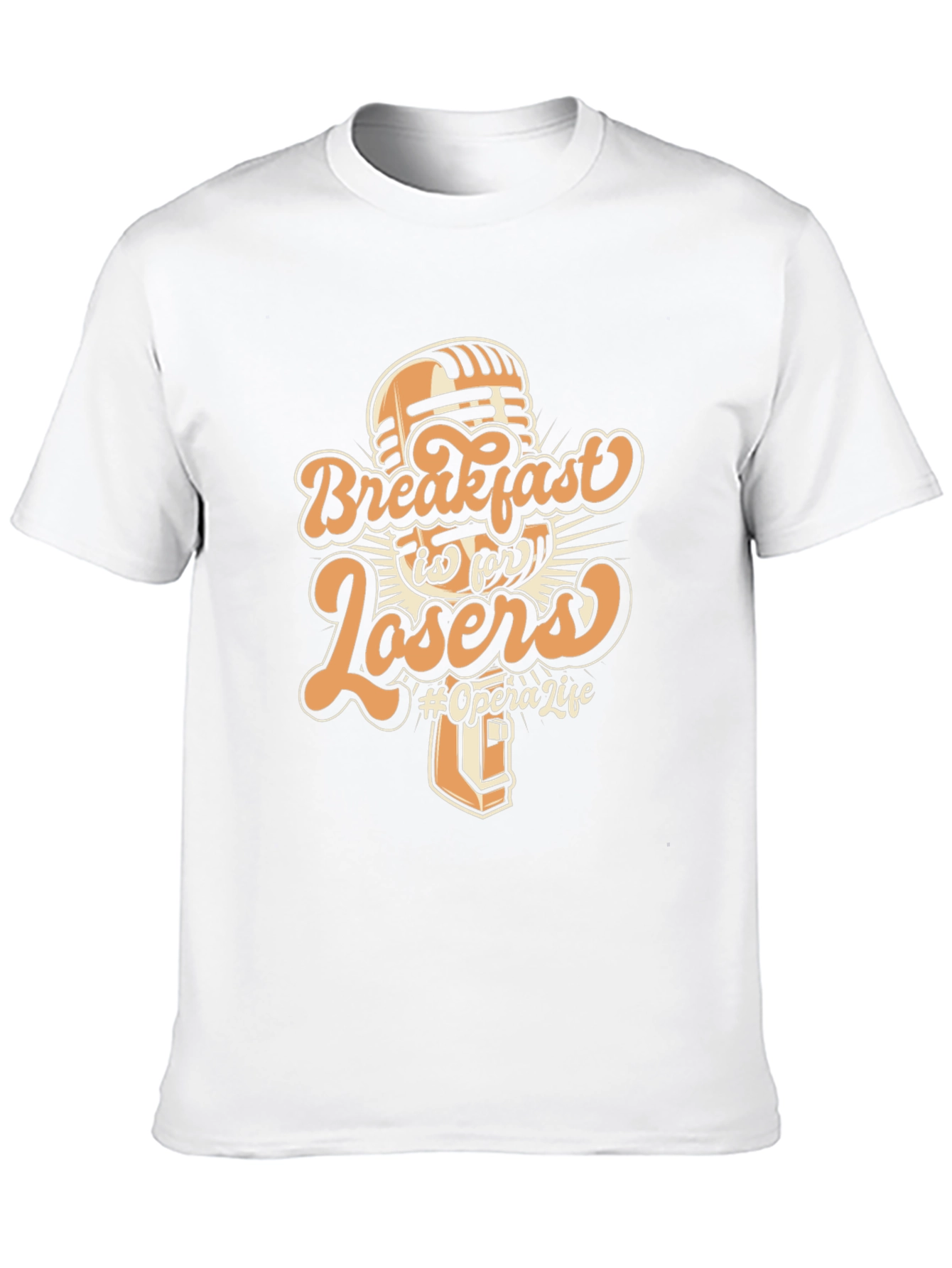 Breakfast is for Losers Graphic Tee