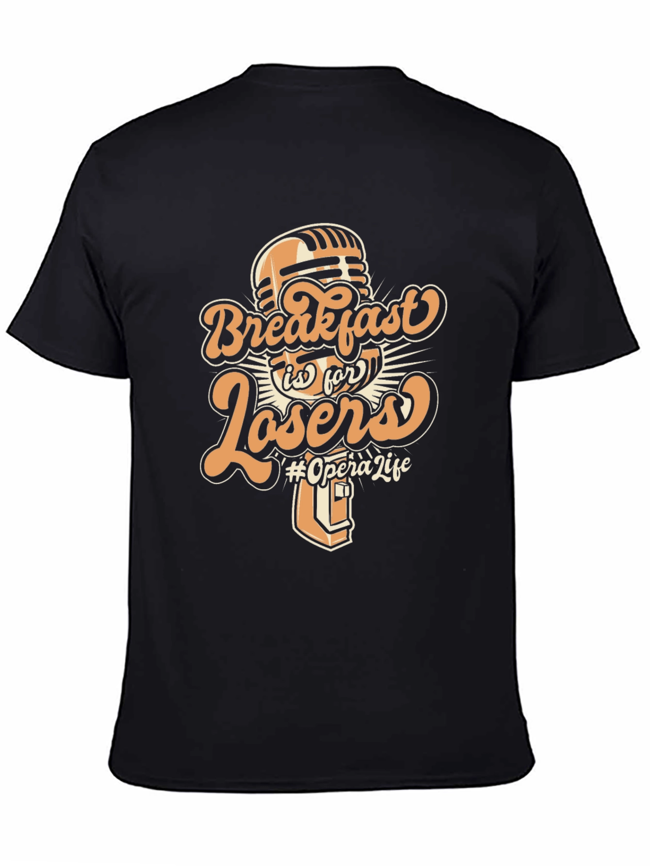 Breakfast is for Losers Graphic Tee
