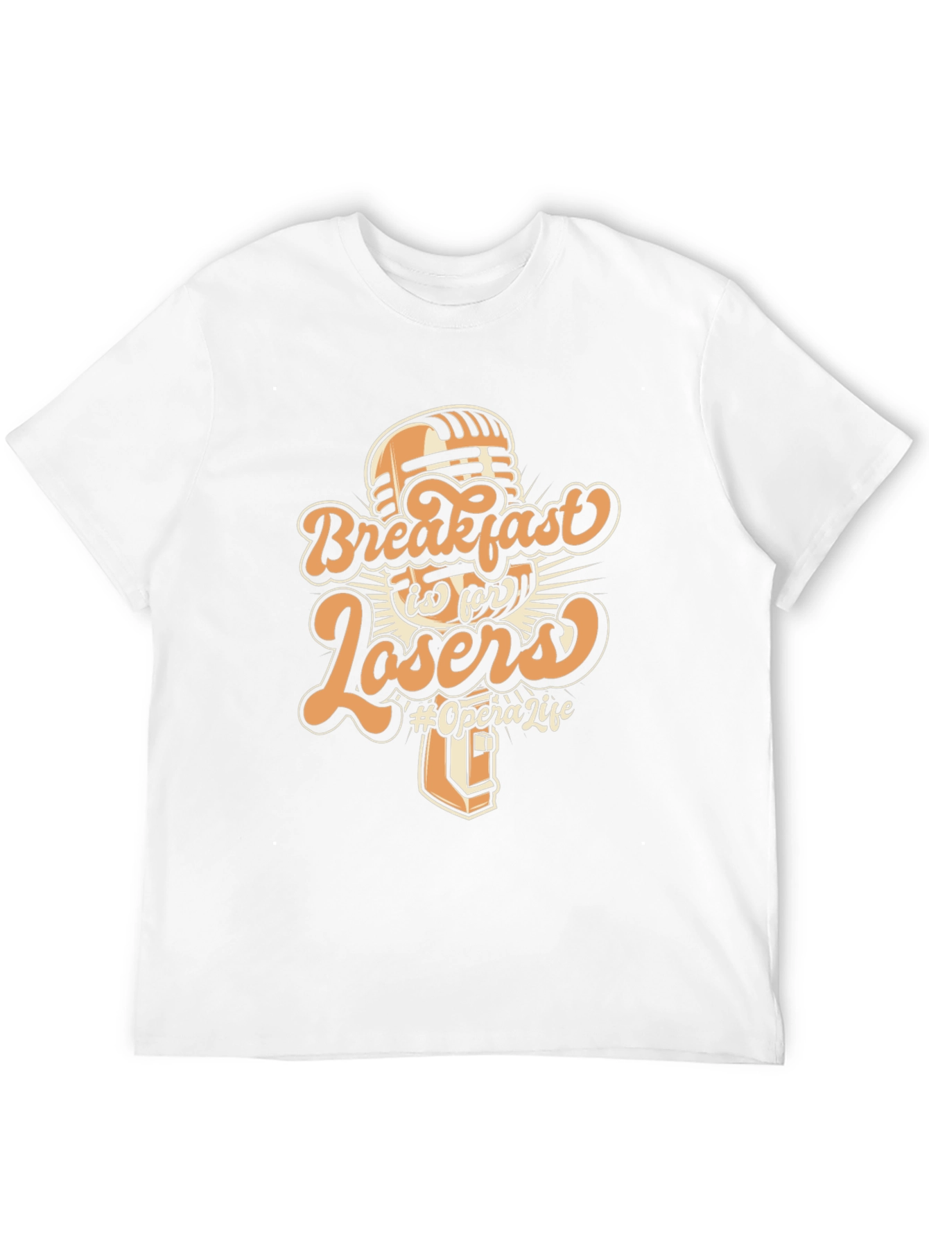 Breakfast is for Losers Graphic Tee