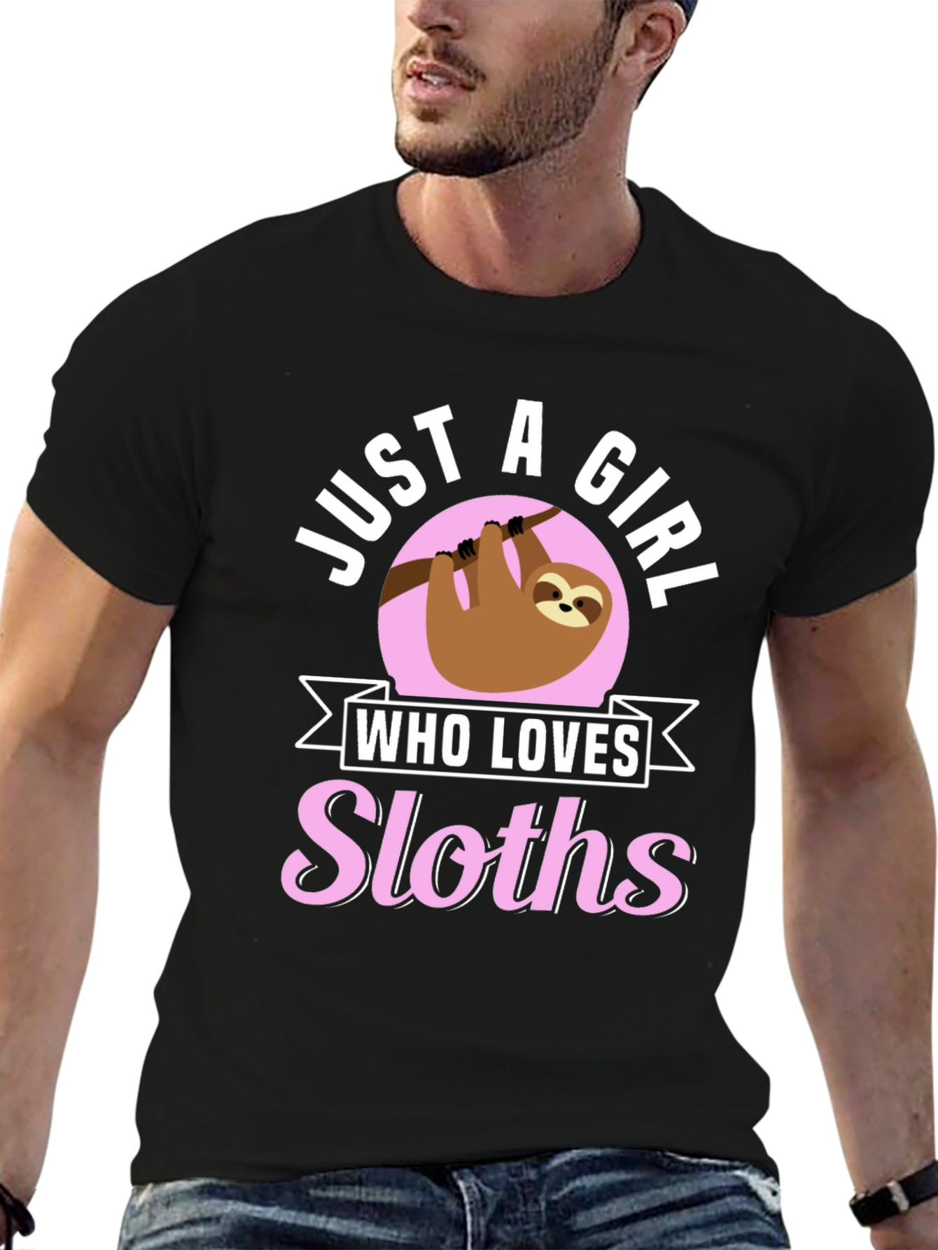 Just a Girl Who Loves Sloths T-Shirt