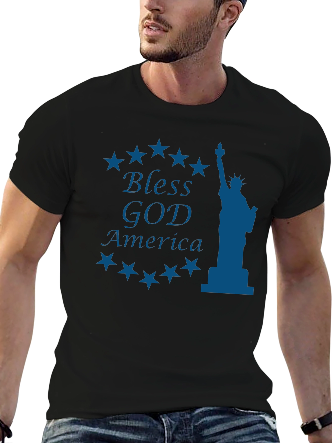 Bless God America Patriotic T-Shirt
