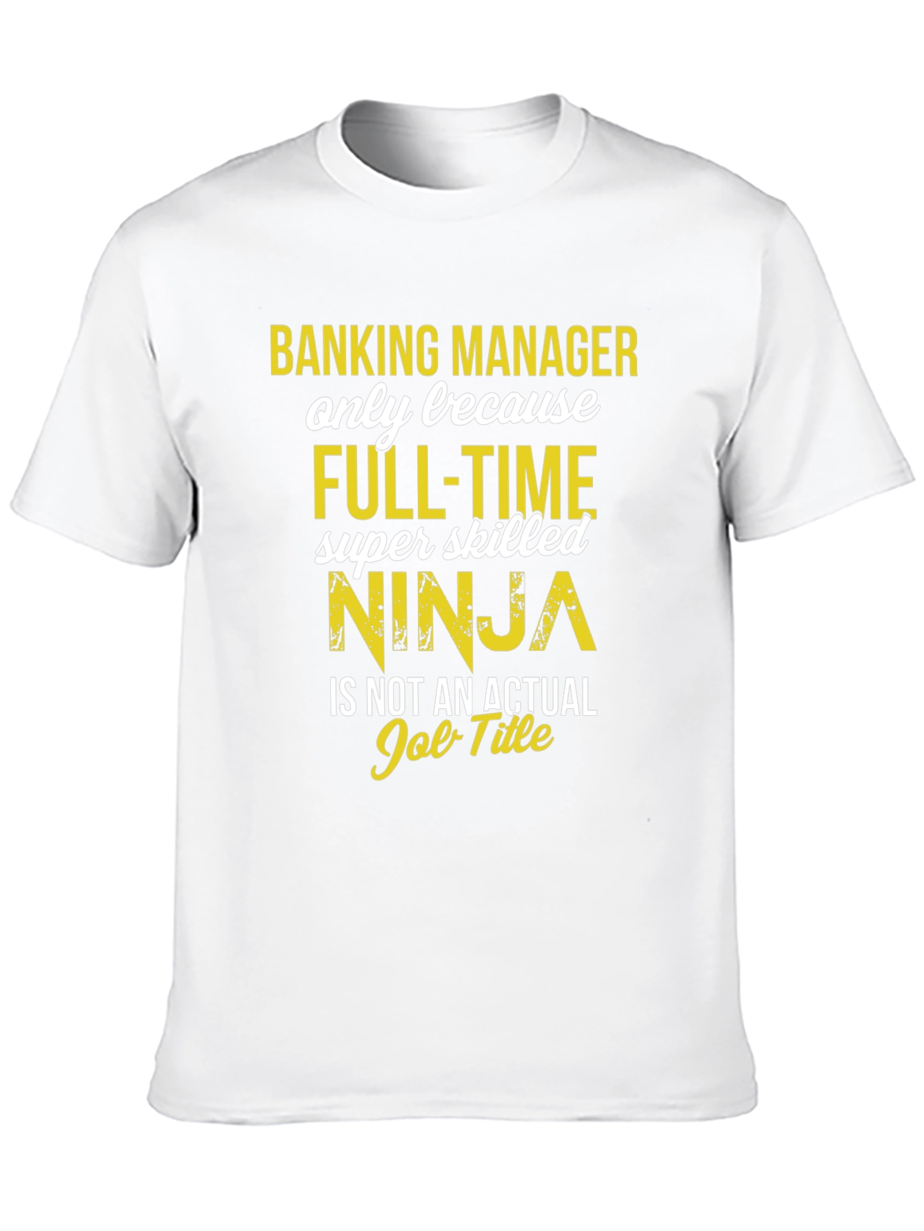 Banking Manager Ninja T-Shirt