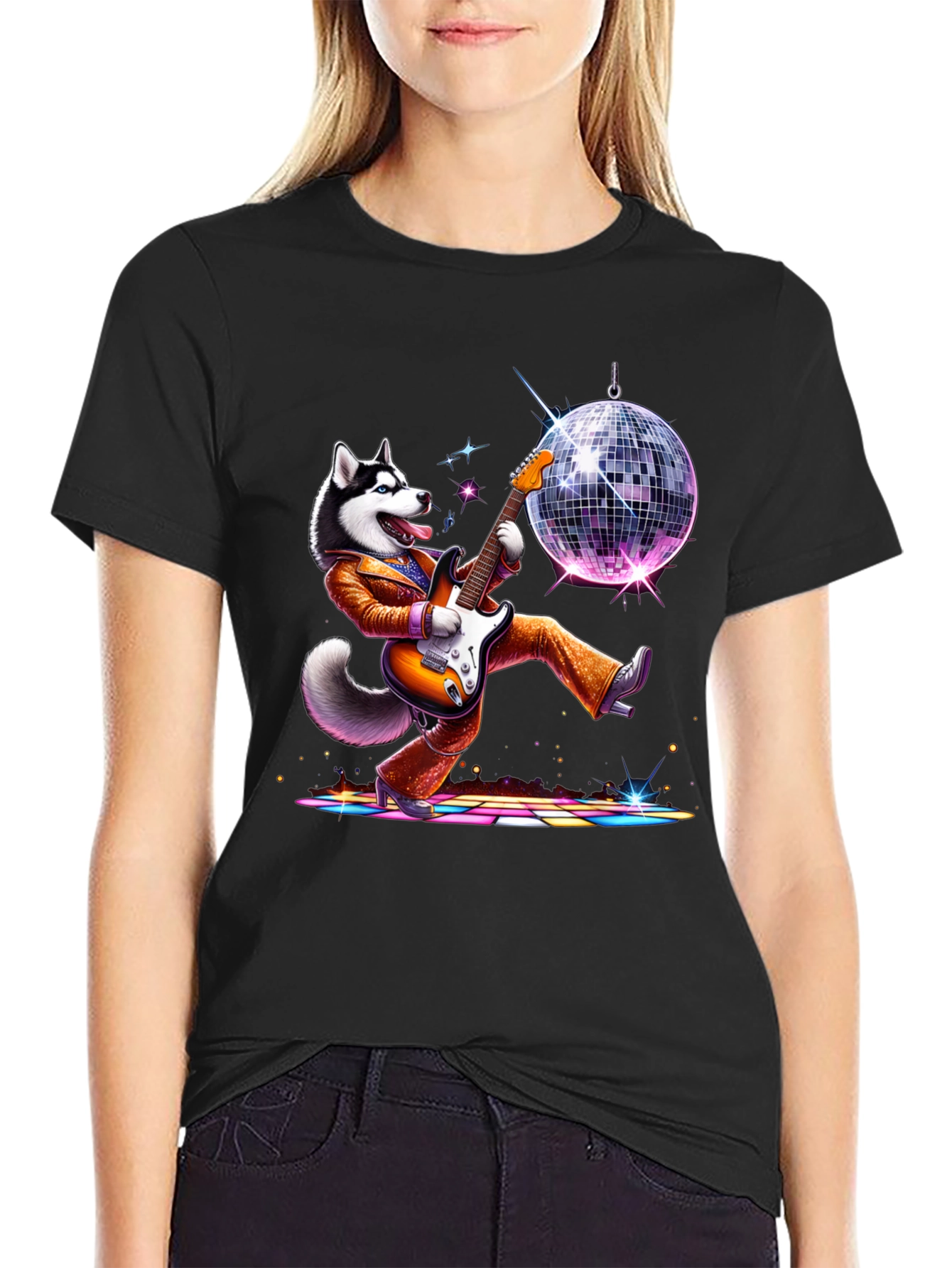 Funky Dog Disco T-Shirt