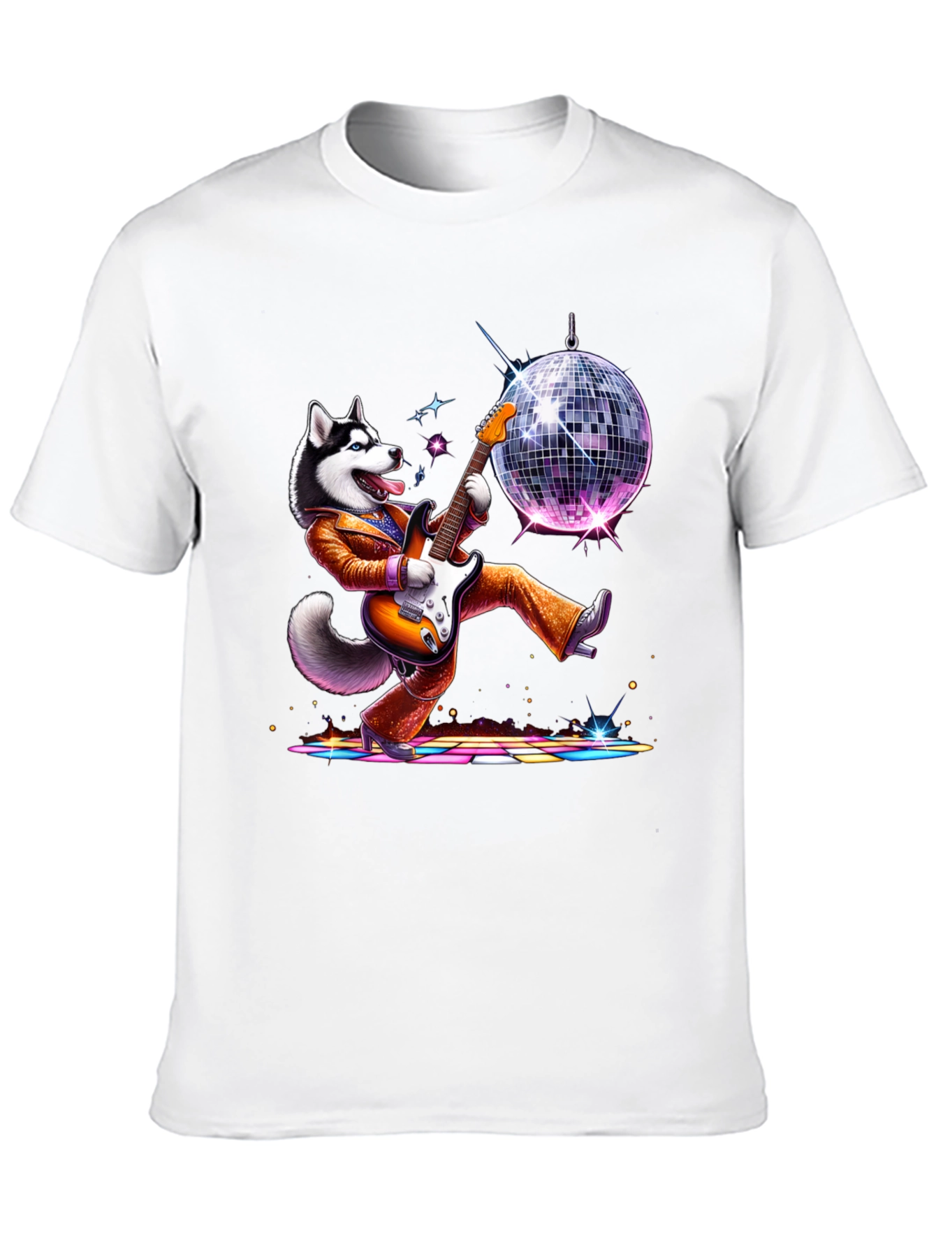 Funky Dog Disco T-Shirt