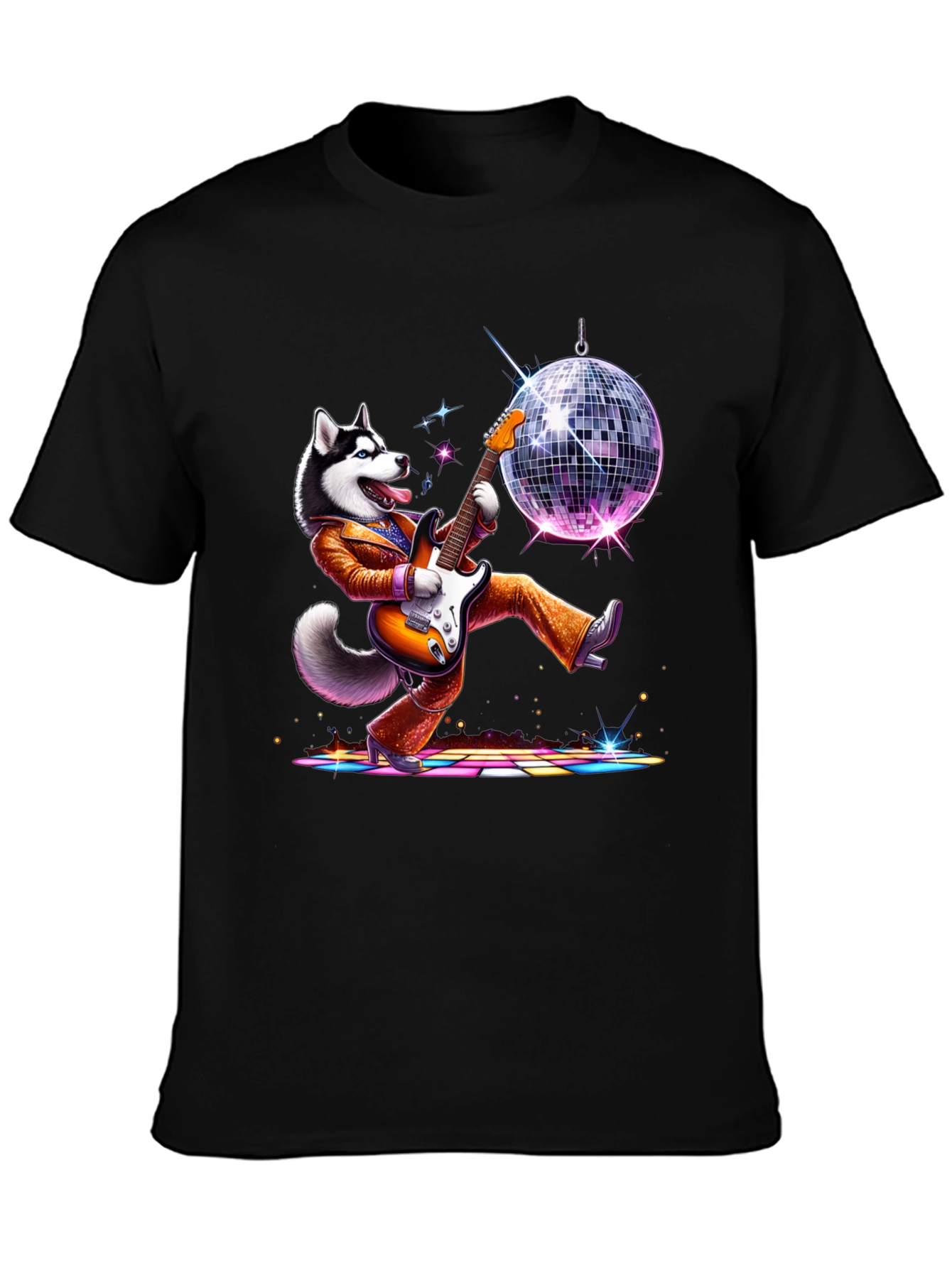 Funky Dog Disco T-Shirt