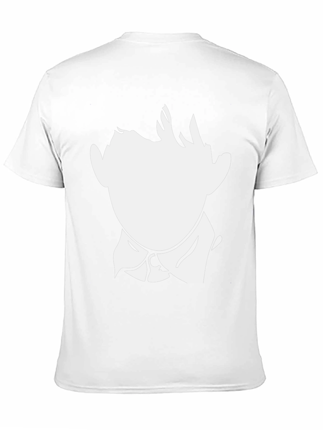 Silhouette Bowtie Graphic Black T-Shirt