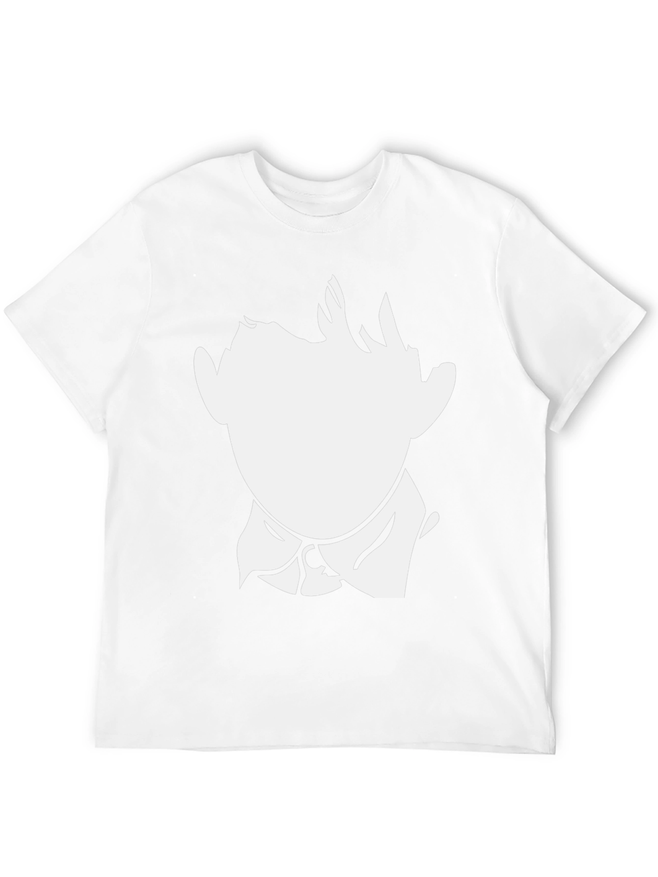 Silhouette Bowtie Graphic Black T-Shirt