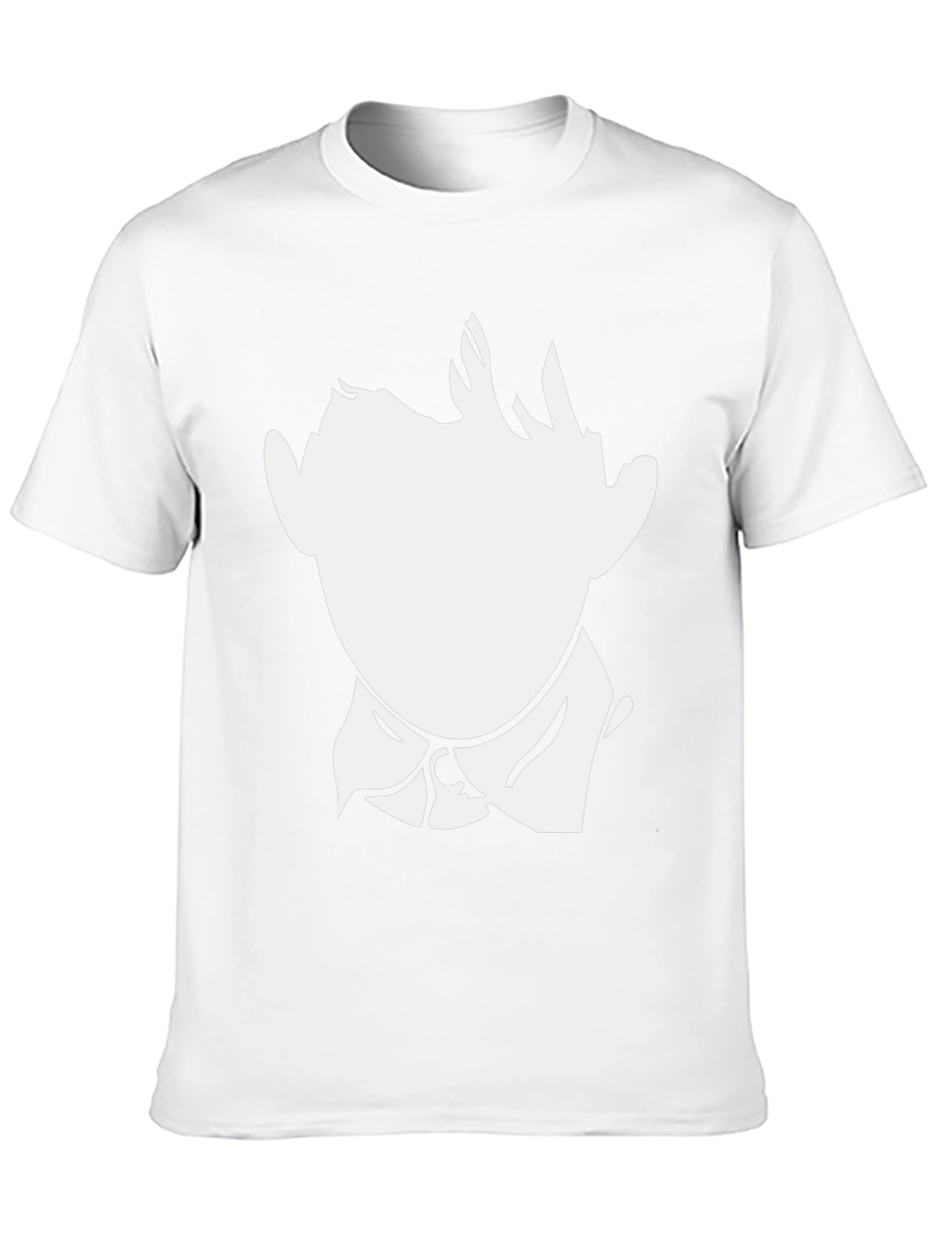 Silhouette Bowtie Graphic Black T-Shirt