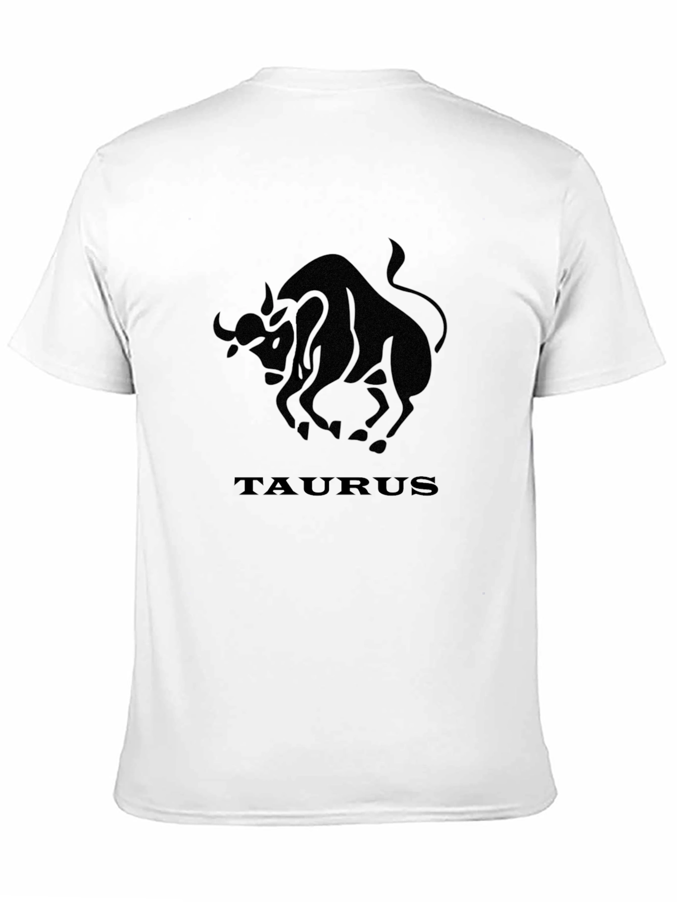 Taurus Zodiac Black Graphic Tee