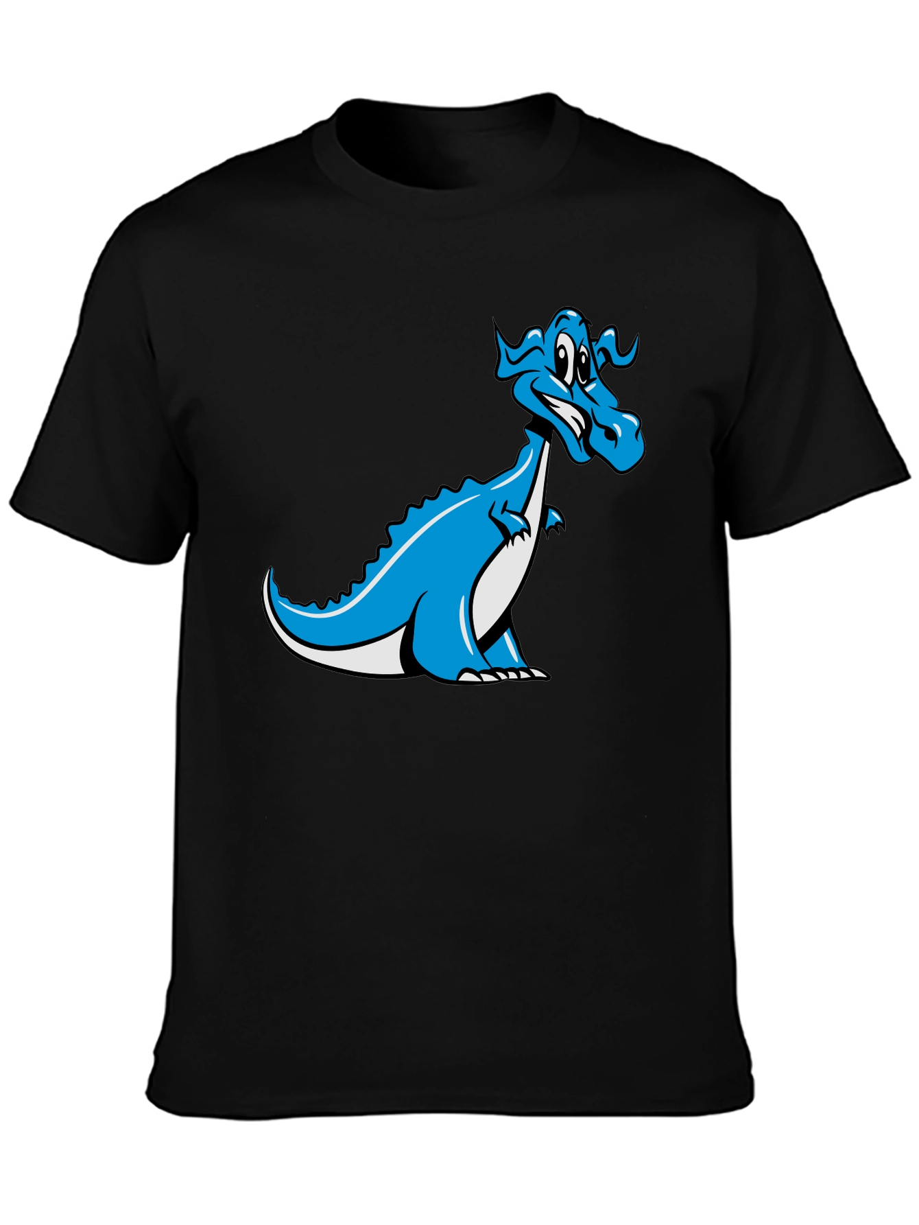 Cartoon Dragon Graphic T-Shirt