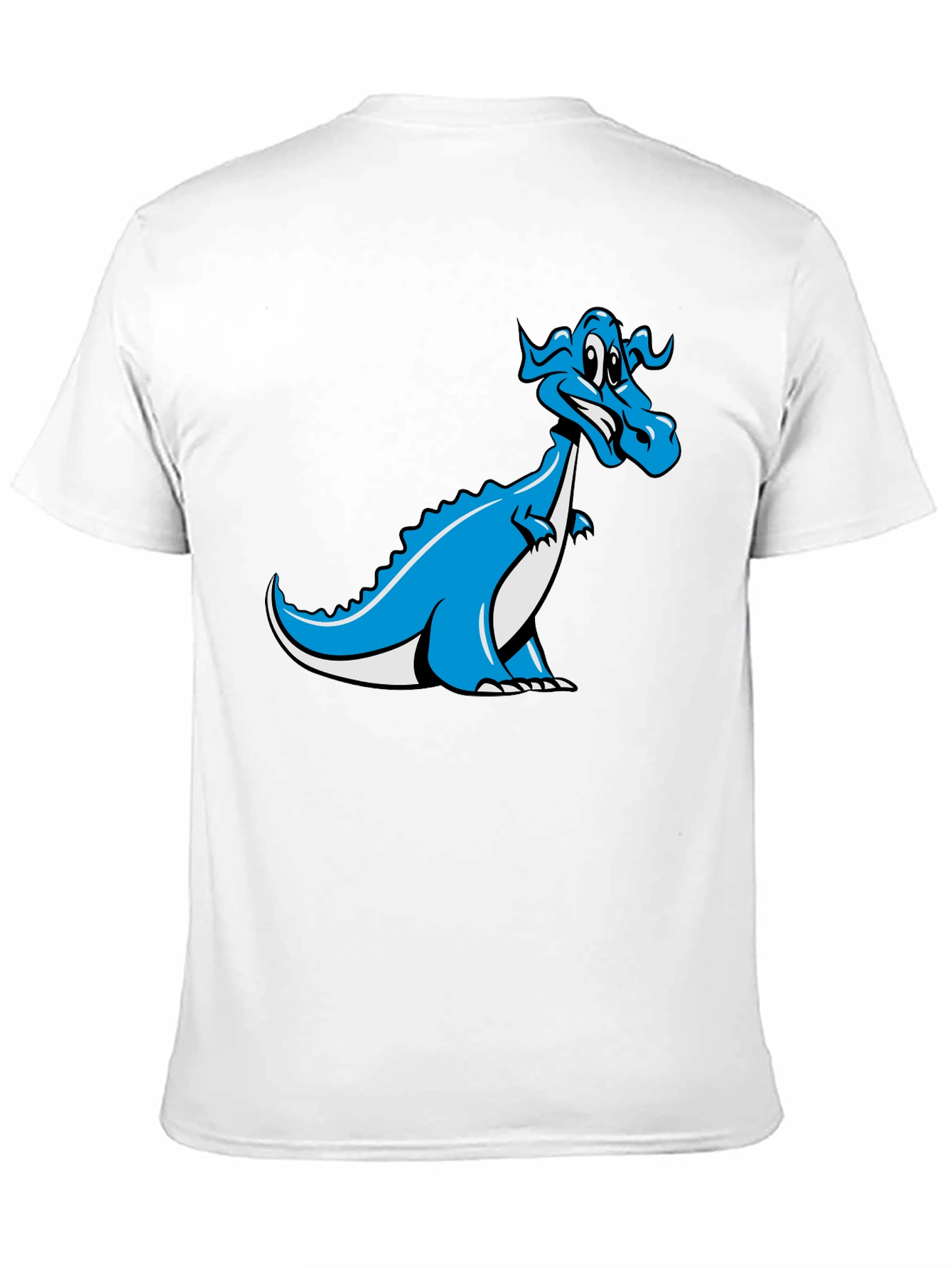 Cartoon Dragon Graphic T-Shirt