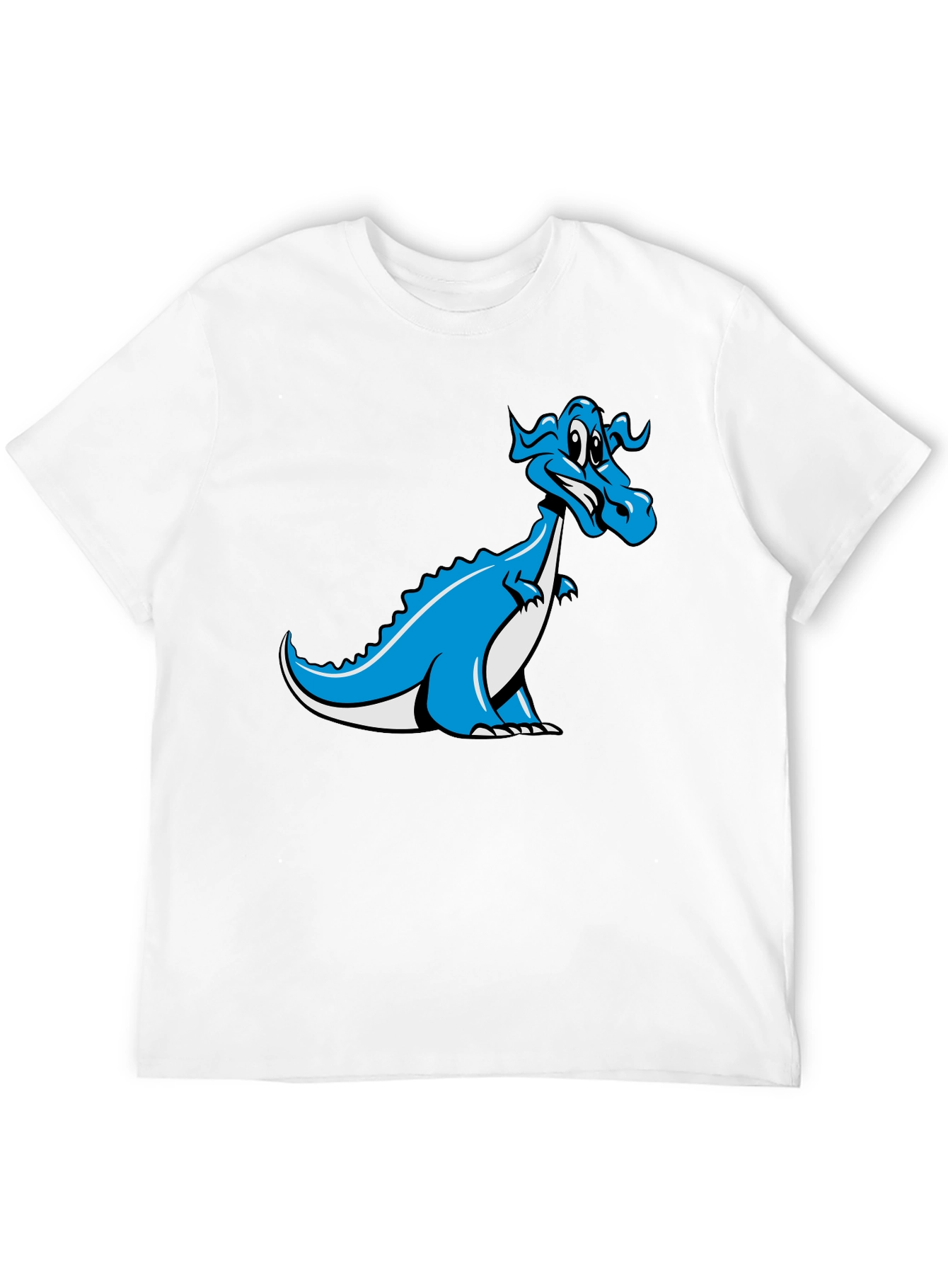 Cartoon Dragon Graphic T-Shirt