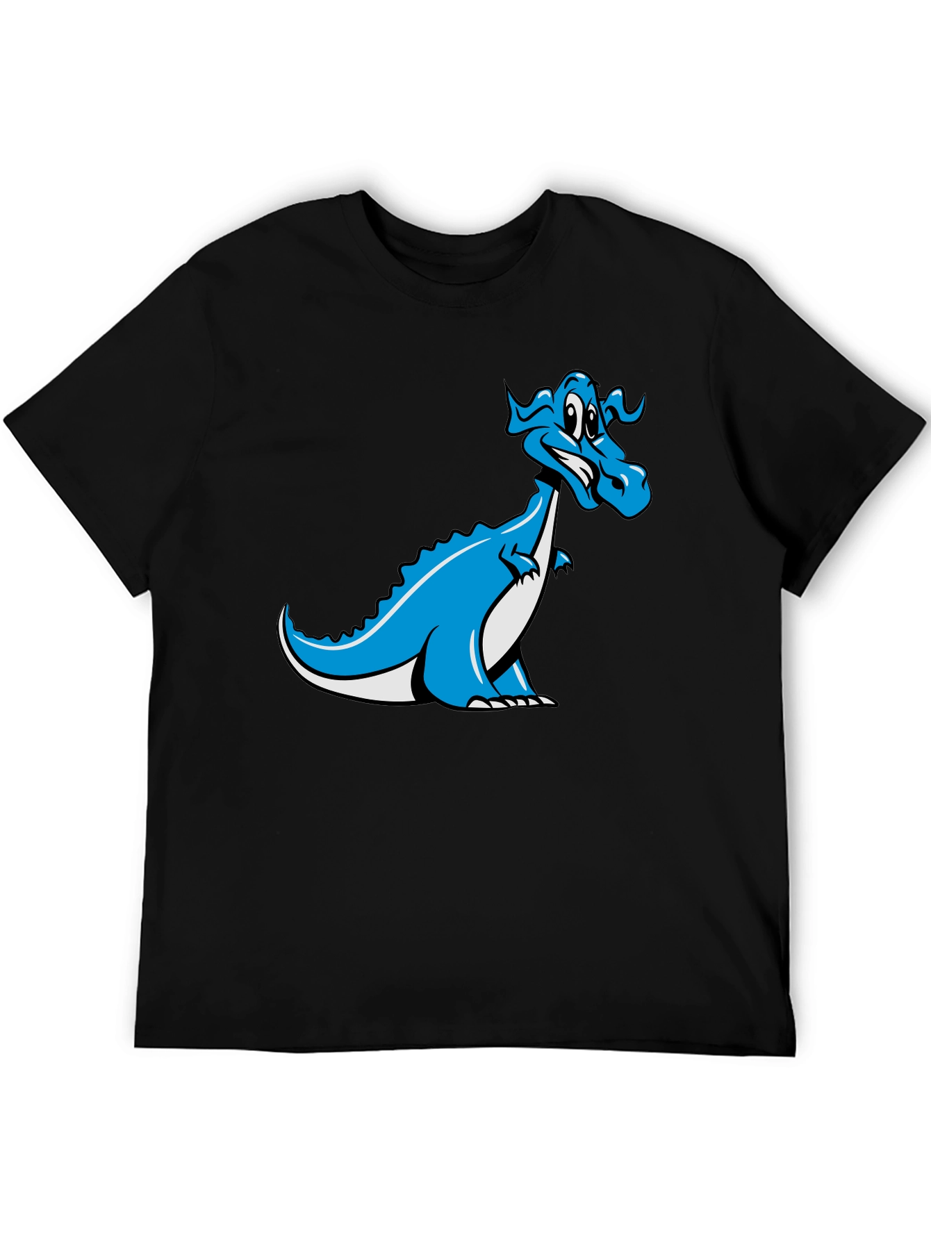 Cartoon Dragon Graphic T-Shirt