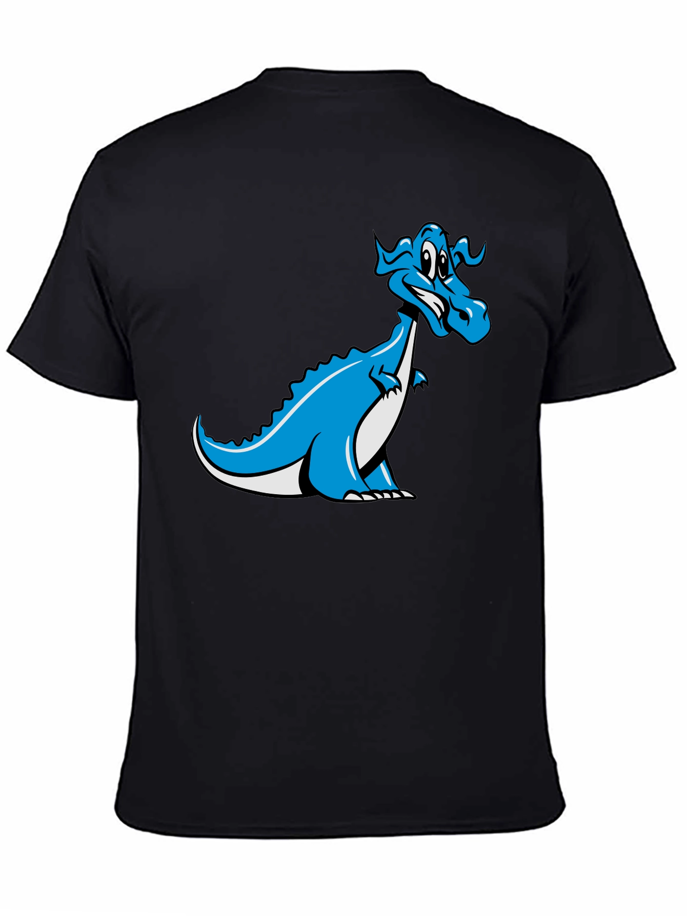Cartoon Dragon Graphic T-Shirt