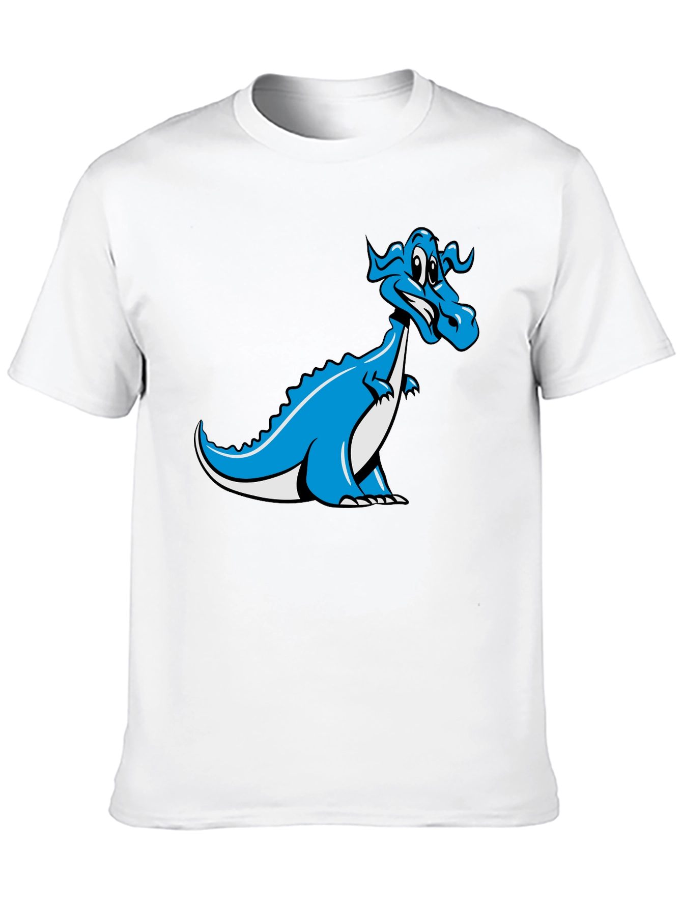 Cartoon Dragon Graphic T-Shirt