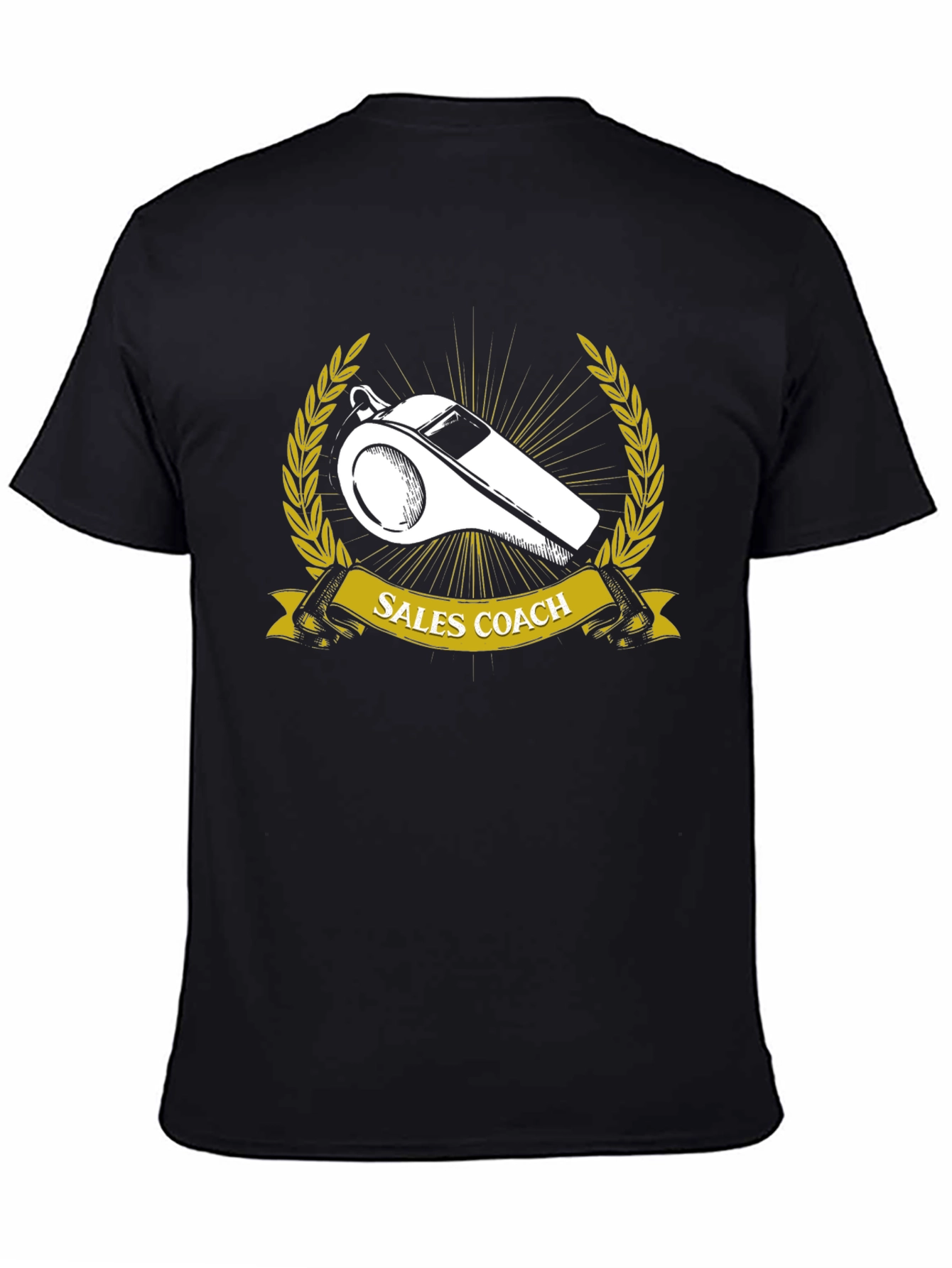 Sales Coach Whistle Graphic T-Shirt