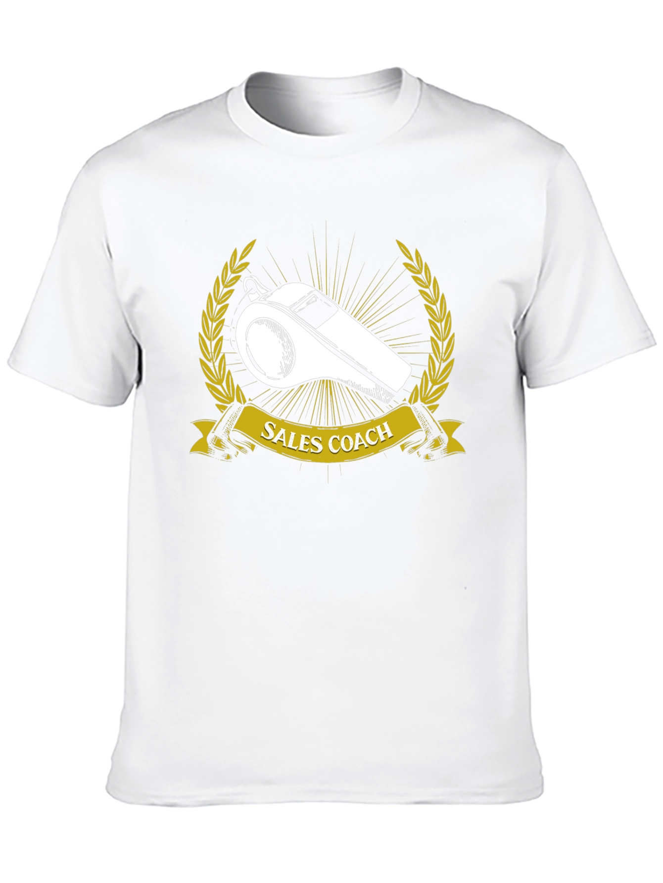 Sales Coach Whistle Graphic T-Shirt