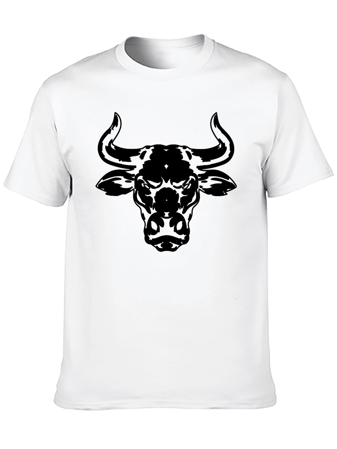 Black Bull Graphic Tee - Mens Fashion