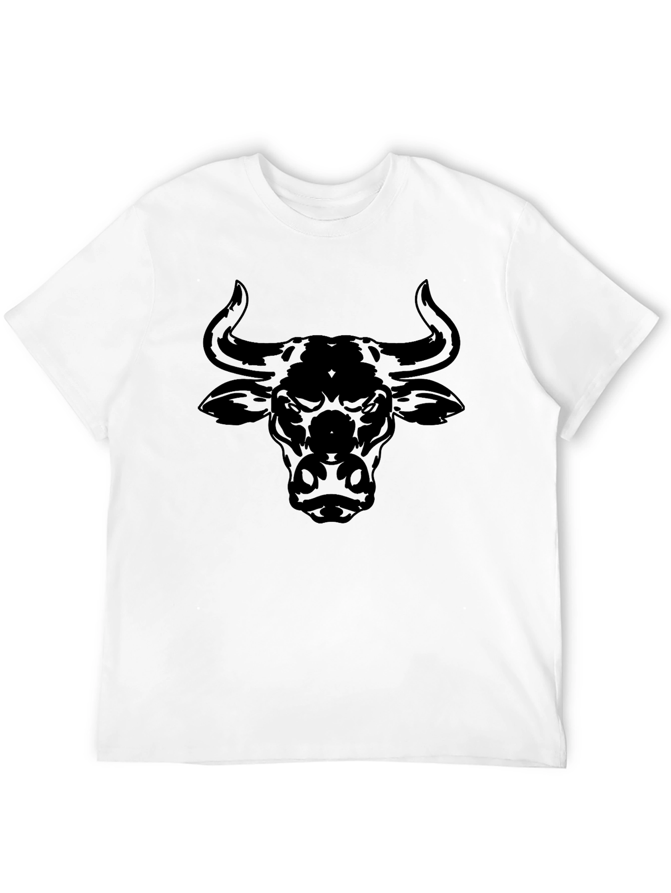 Black Bull Graphic Tee - Mens Fashion