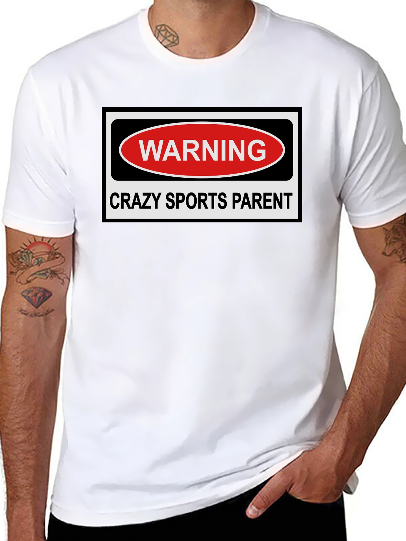 Crazy Sports Parent Warning T-Shirt