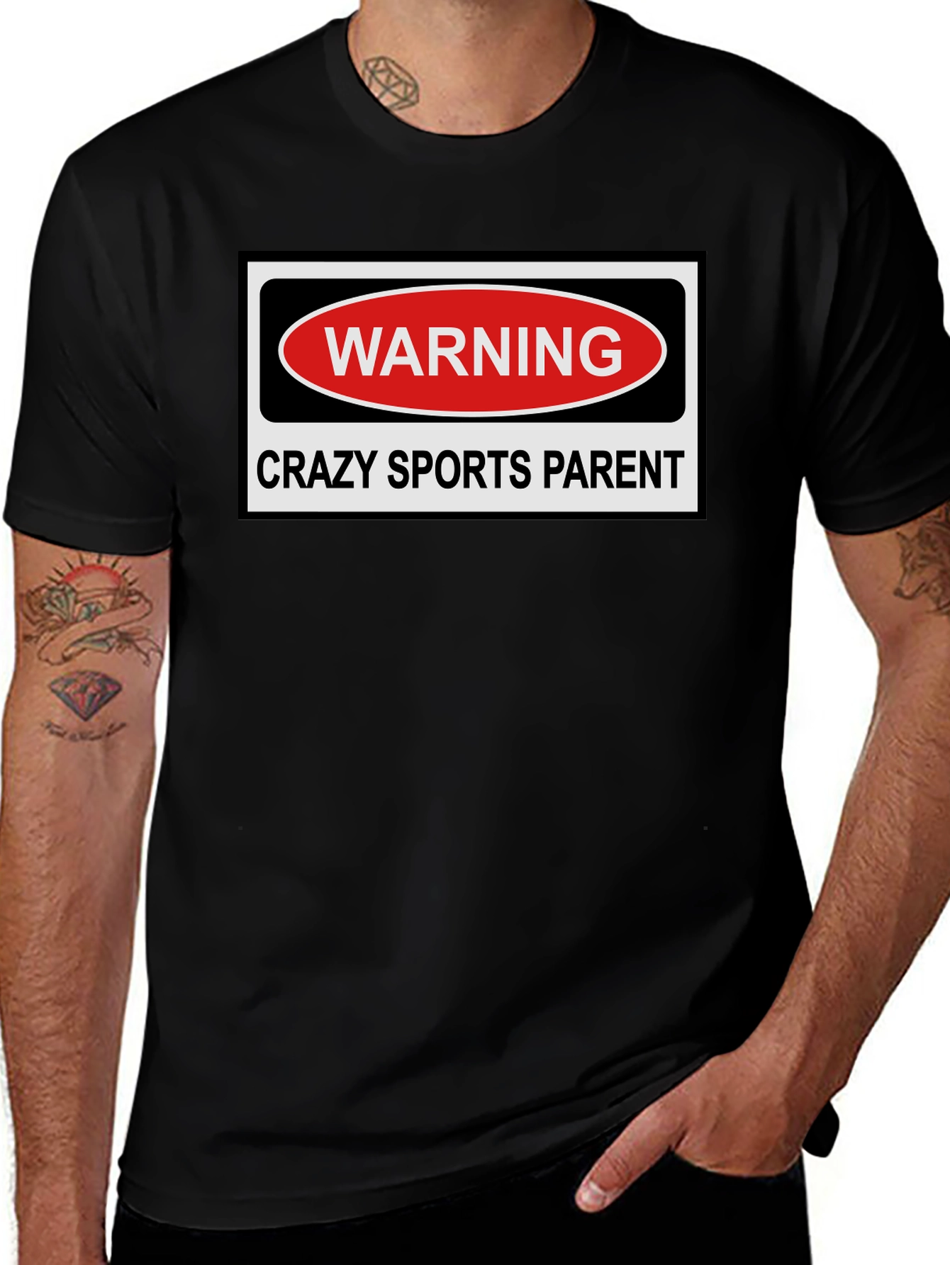 Crazy Sports Parent Warning T-Shirt