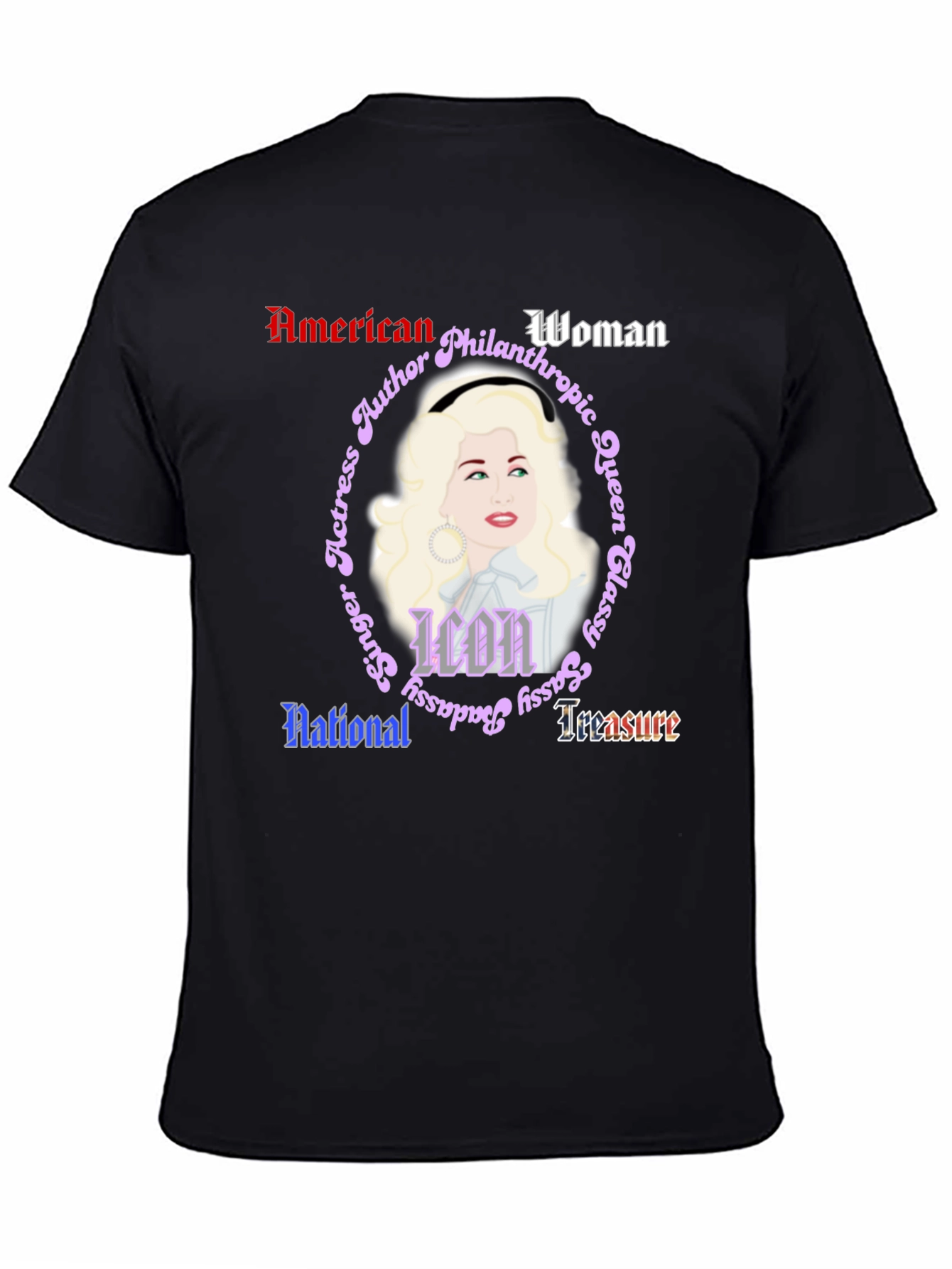 Dolly Parton American Woman T-Shirt