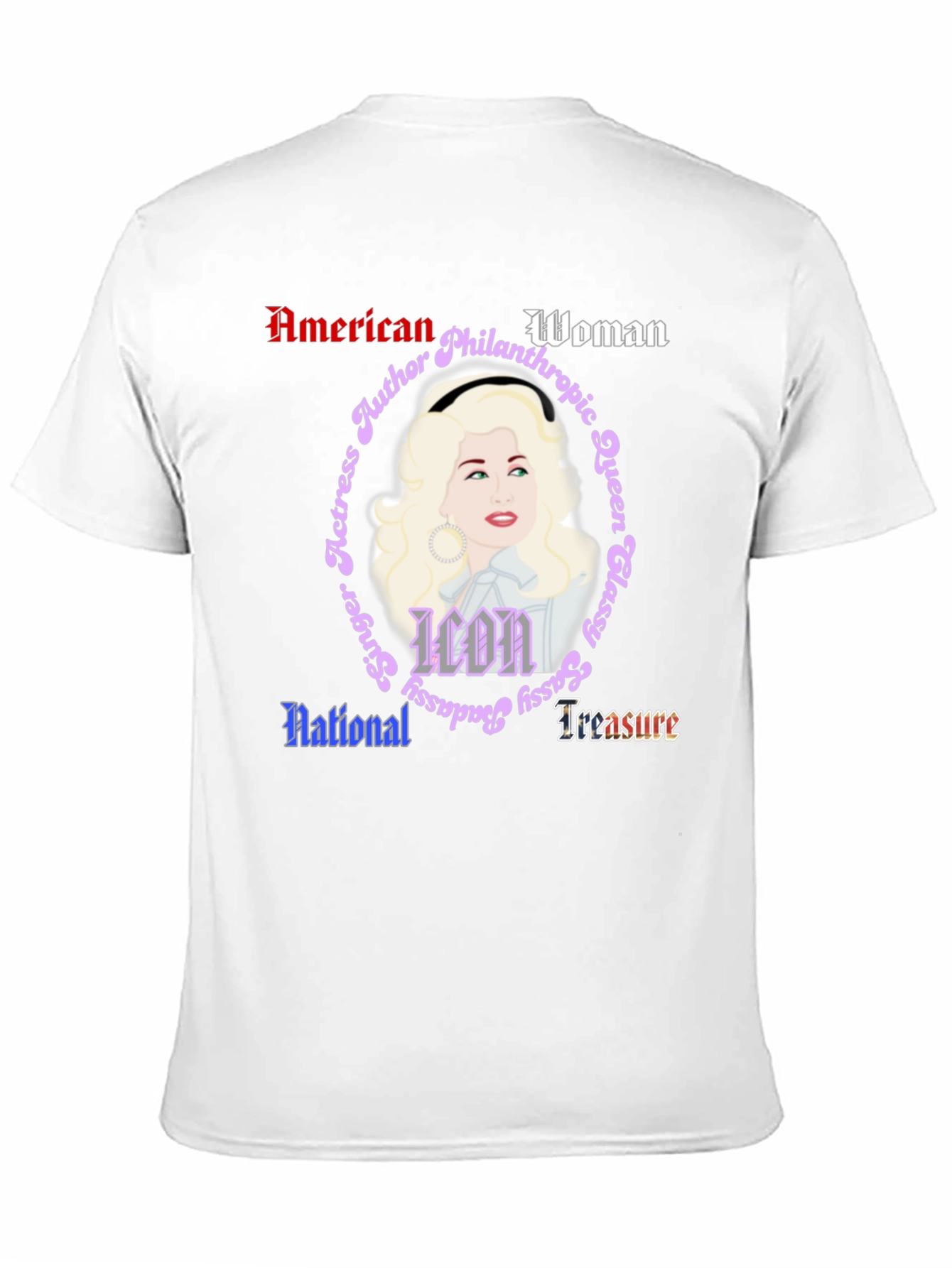 Dolly Parton American Woman T-Shirt