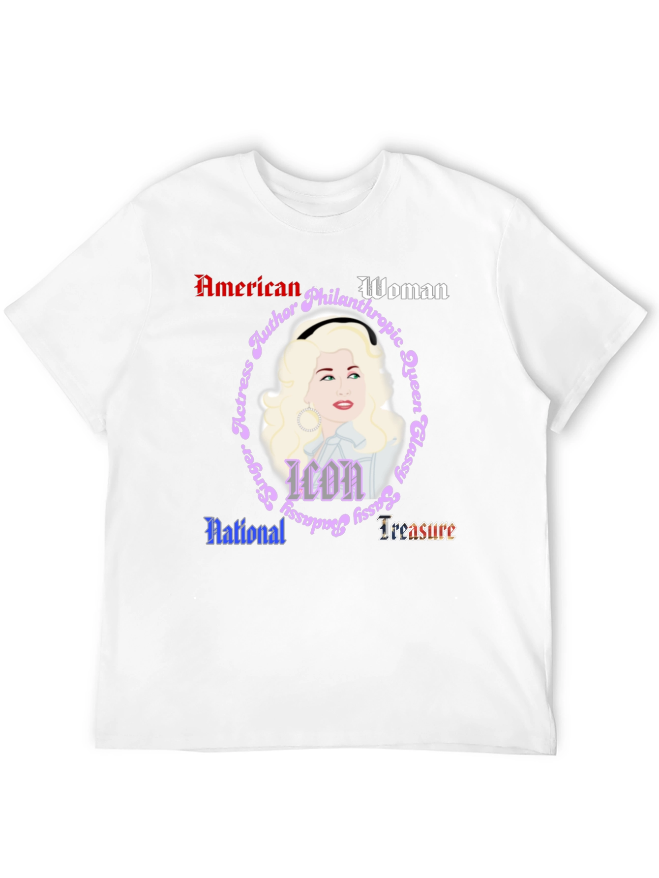 Dolly Parton American Woman T-Shirt