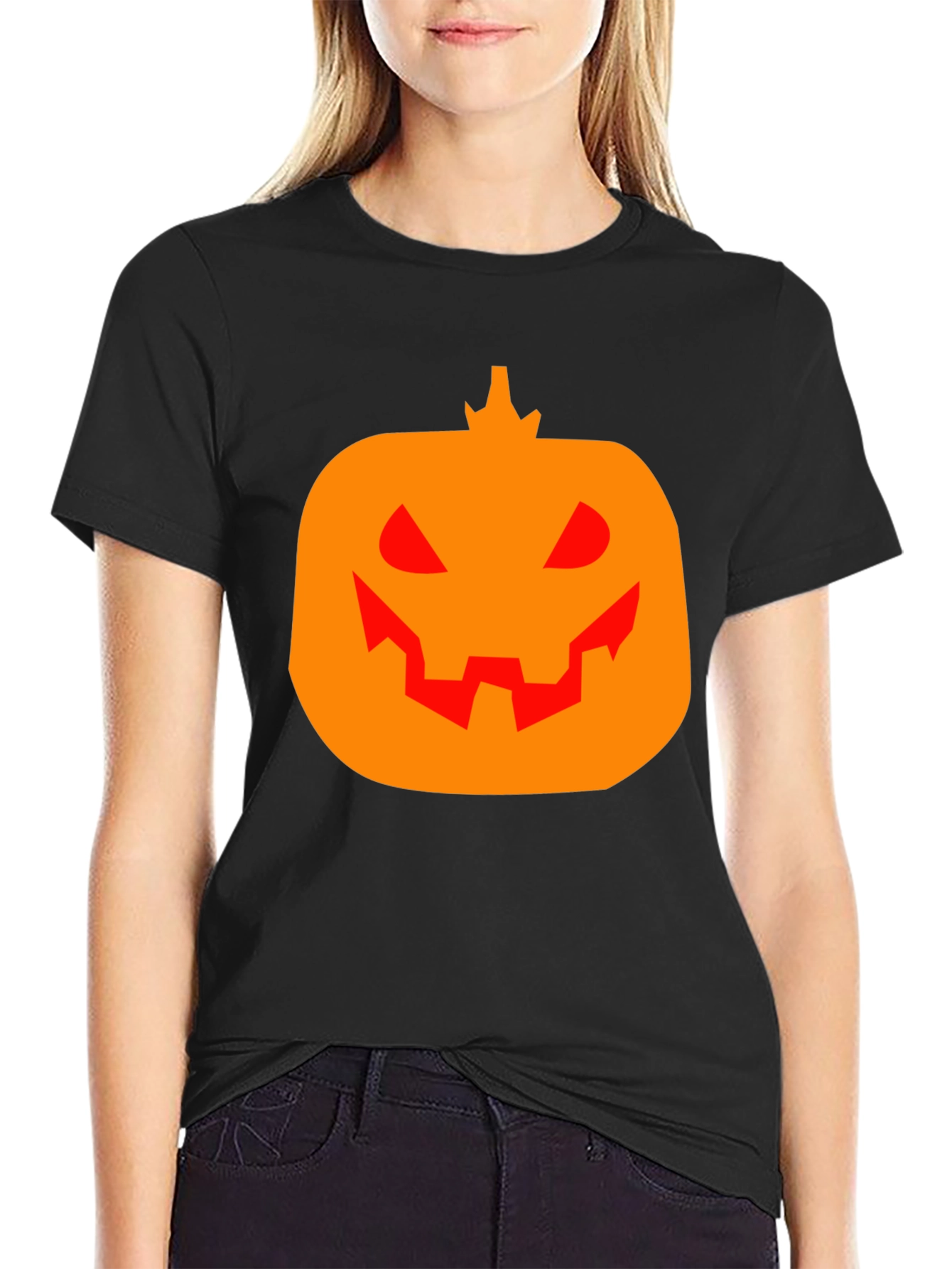 Spooky Pumpkin Halloween T-Shirt