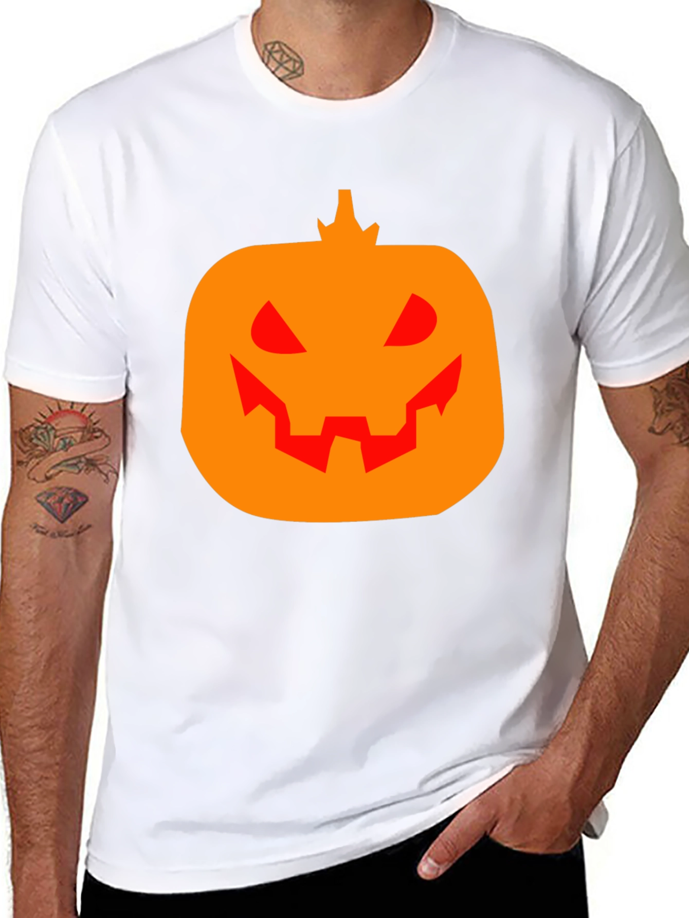 Spooky Pumpkin Halloween T-Shirt