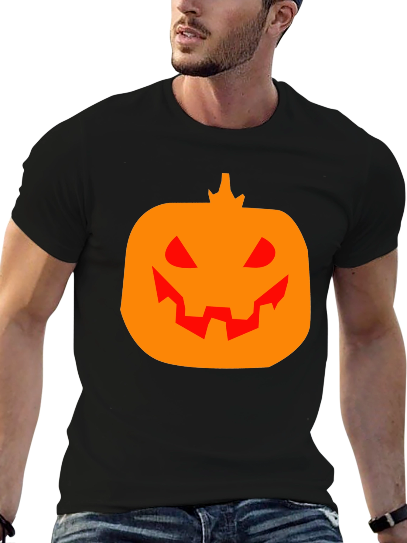 Spooky Pumpkin Halloween T-Shirt
