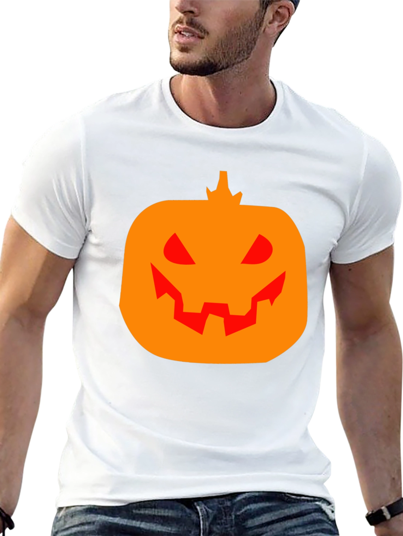 Spooky Pumpkin Halloween T-Shirt