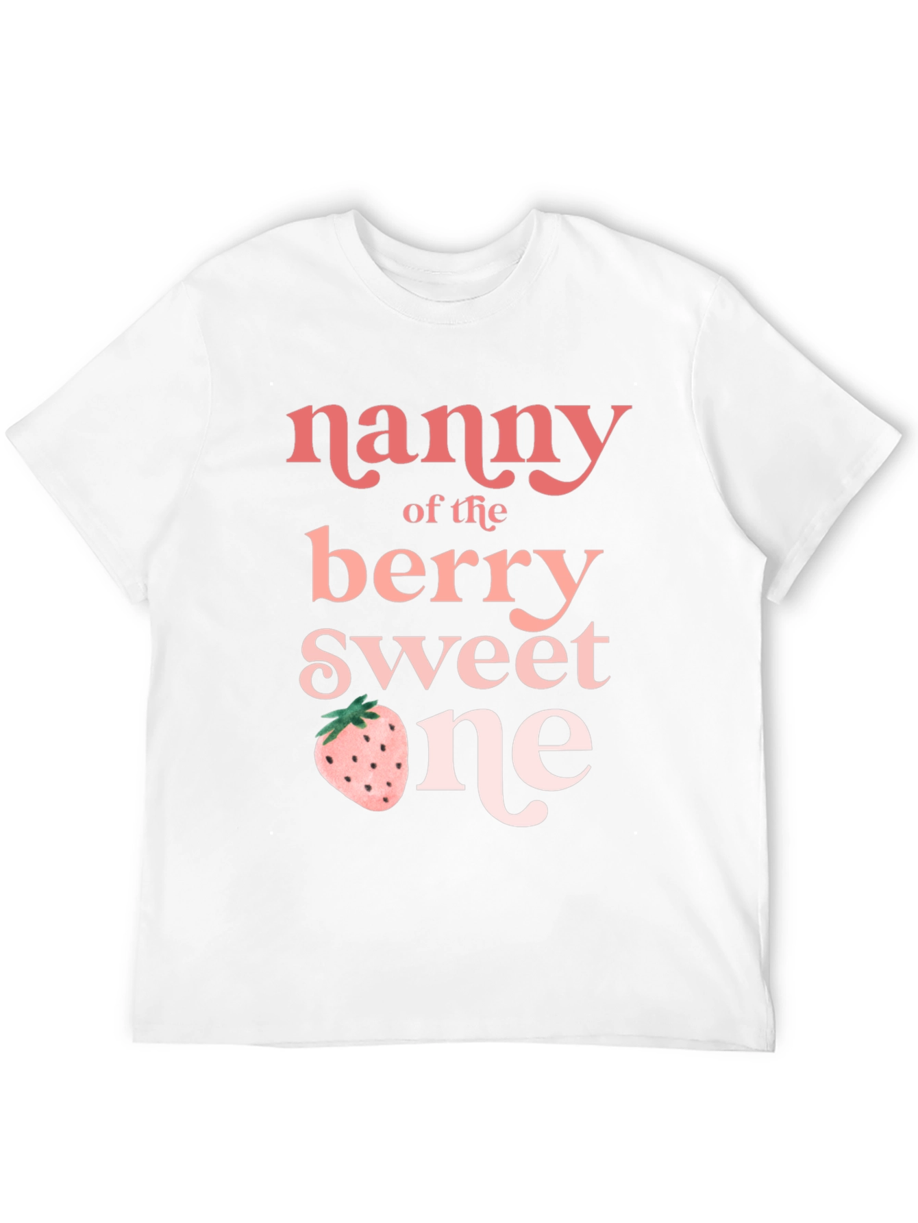 Nanny of the Berry Sweet One T-Shirt