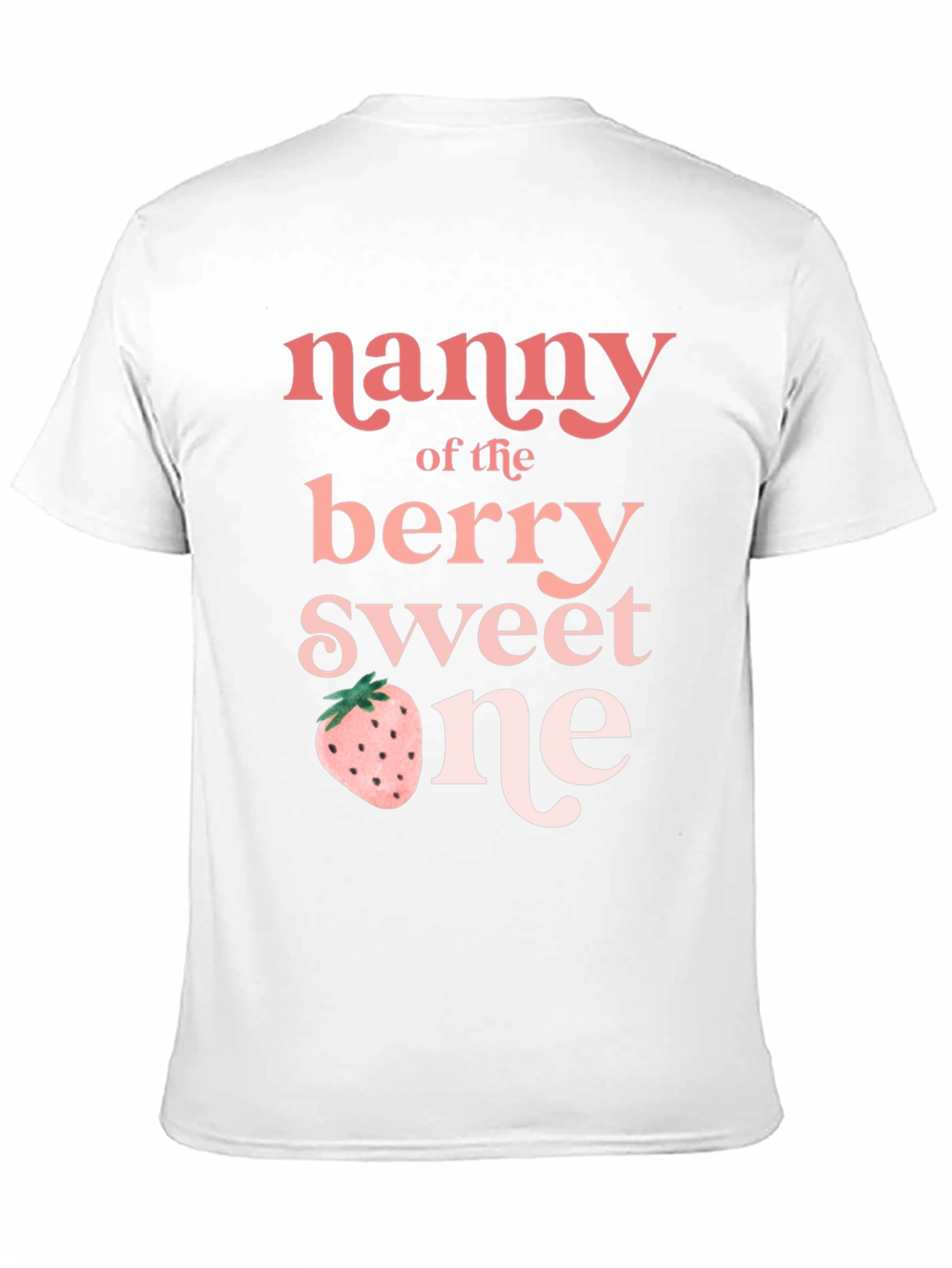 Nanny of the Berry Sweet One T-Shirt