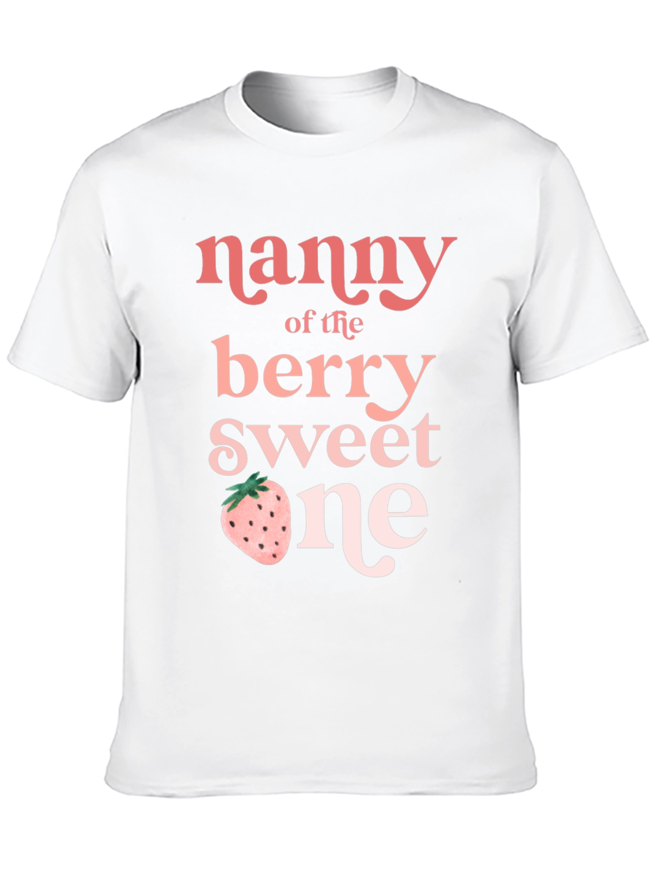 Nanny of the Berry Sweet One T-Shirt